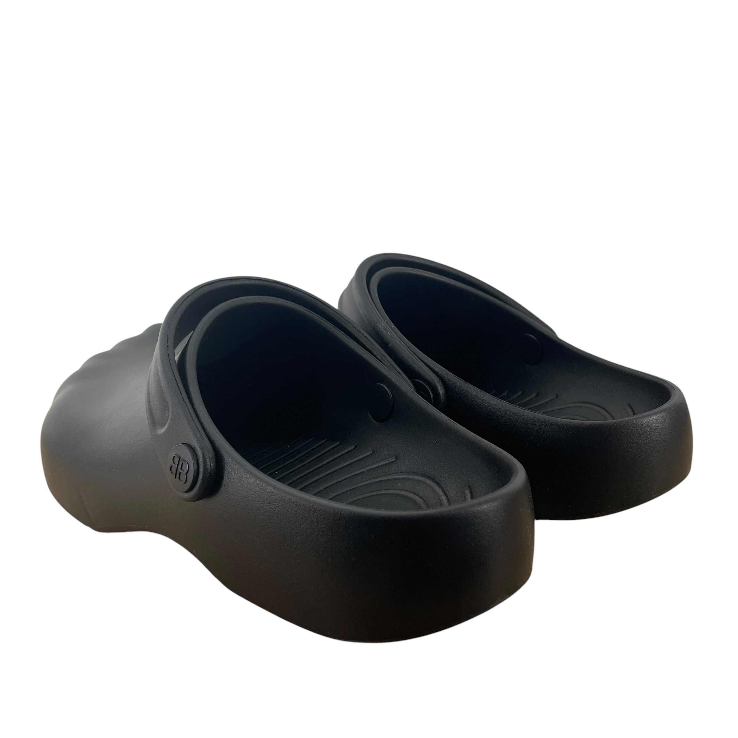 BALENCIAGA/Loafers/EU 44/BLK/TOE CROC view 4