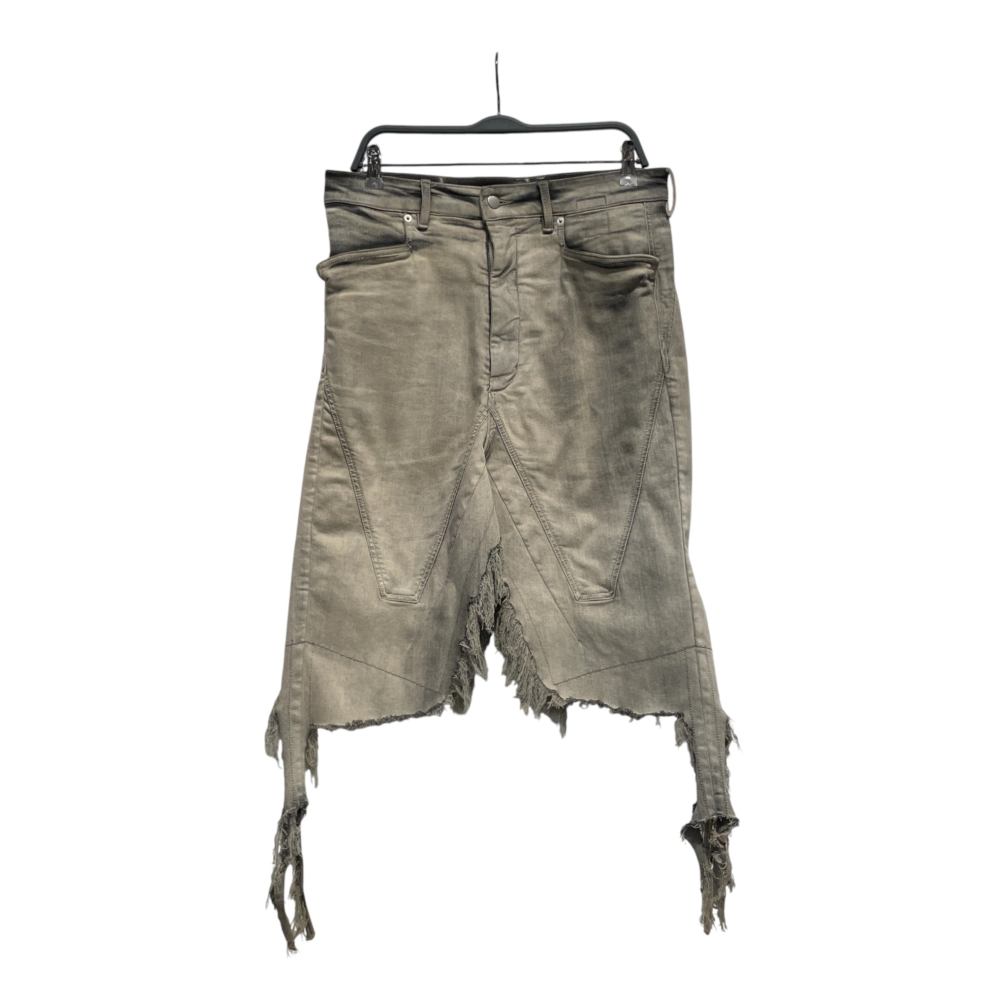 Rick Owens/Long Skirt/31/Denim/GRY/DRKSHDW SKIRT view 1