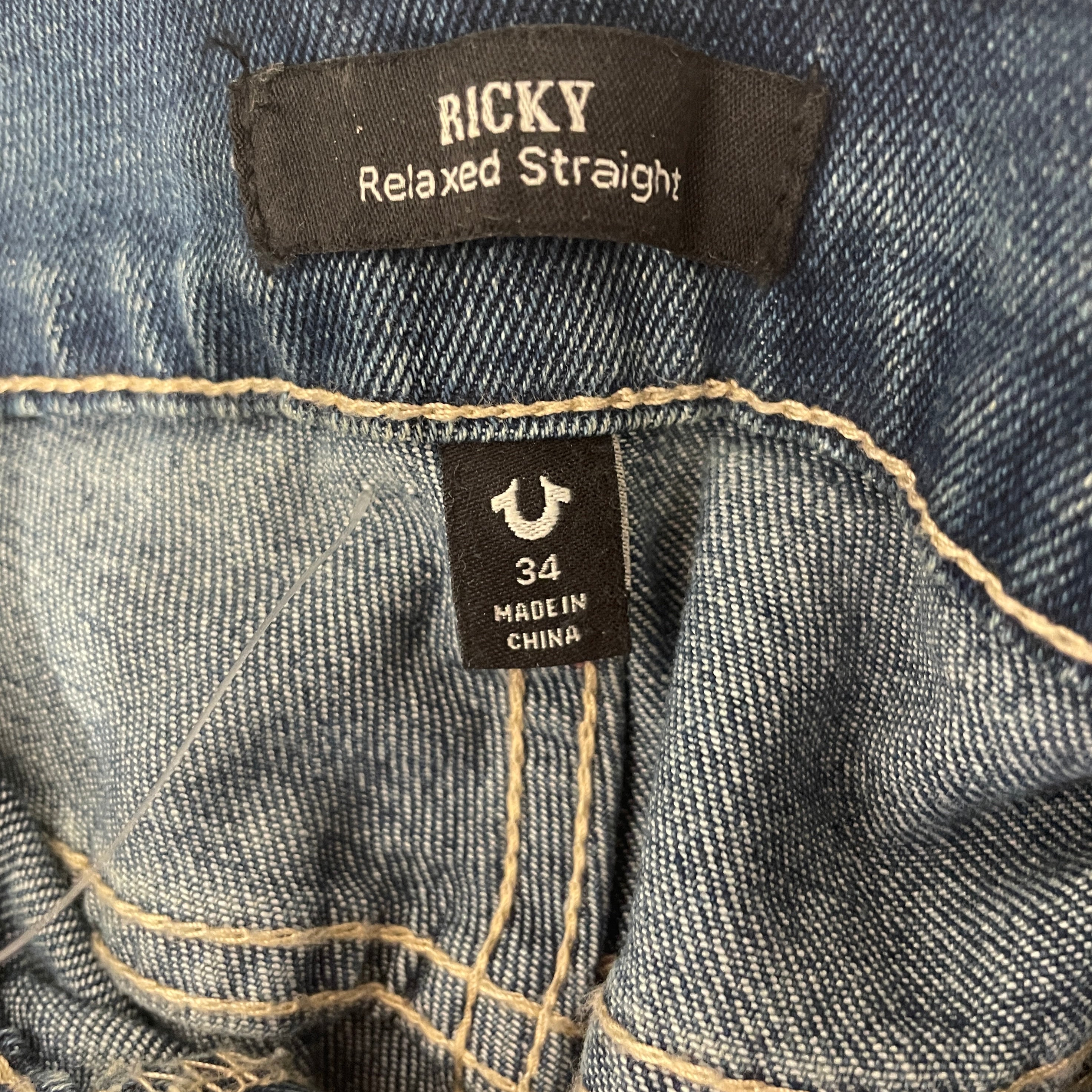 TRUE RELIGION/Pants/34/Cotton/BLU/Medium Toasted Cinnamon view 3