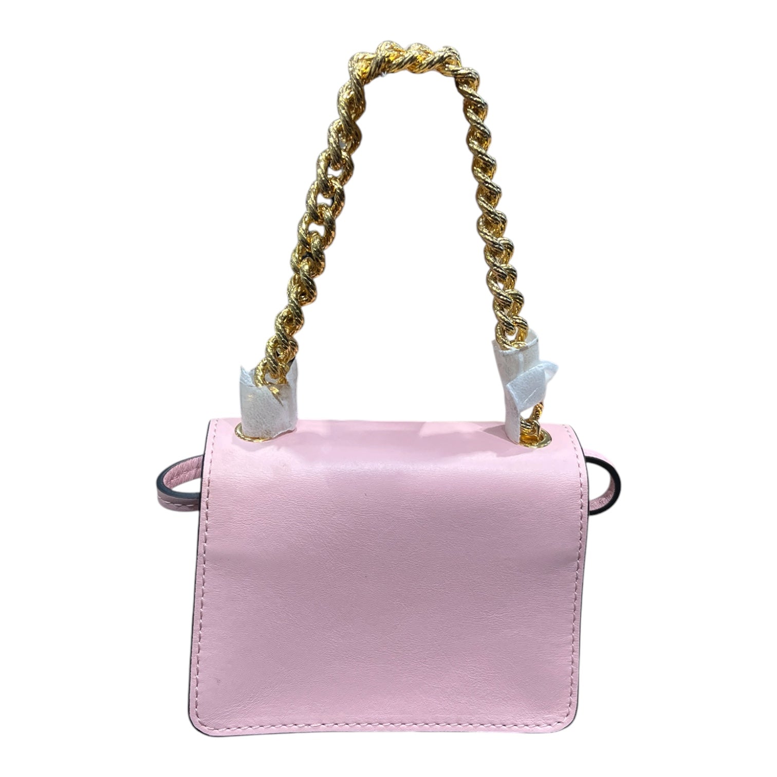 MOSCHINO/Cross Body Bag/Leather/PNK/Hanging Charm Logo view 2
