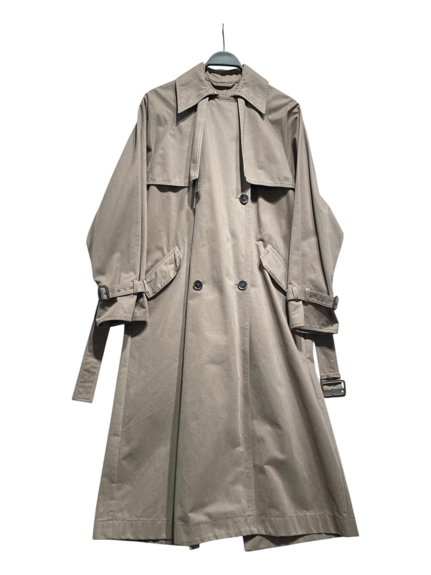 Acne Studios/Trench Coat/XS/Cotton/KHK/Double Breasted/ view 1