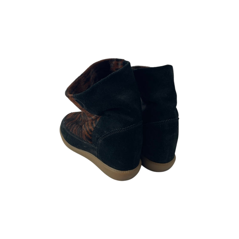 ISABEL MARANT/Booties/EU 36/Animal Pattern/BRW/SLOUCH SNEAKER BOOT