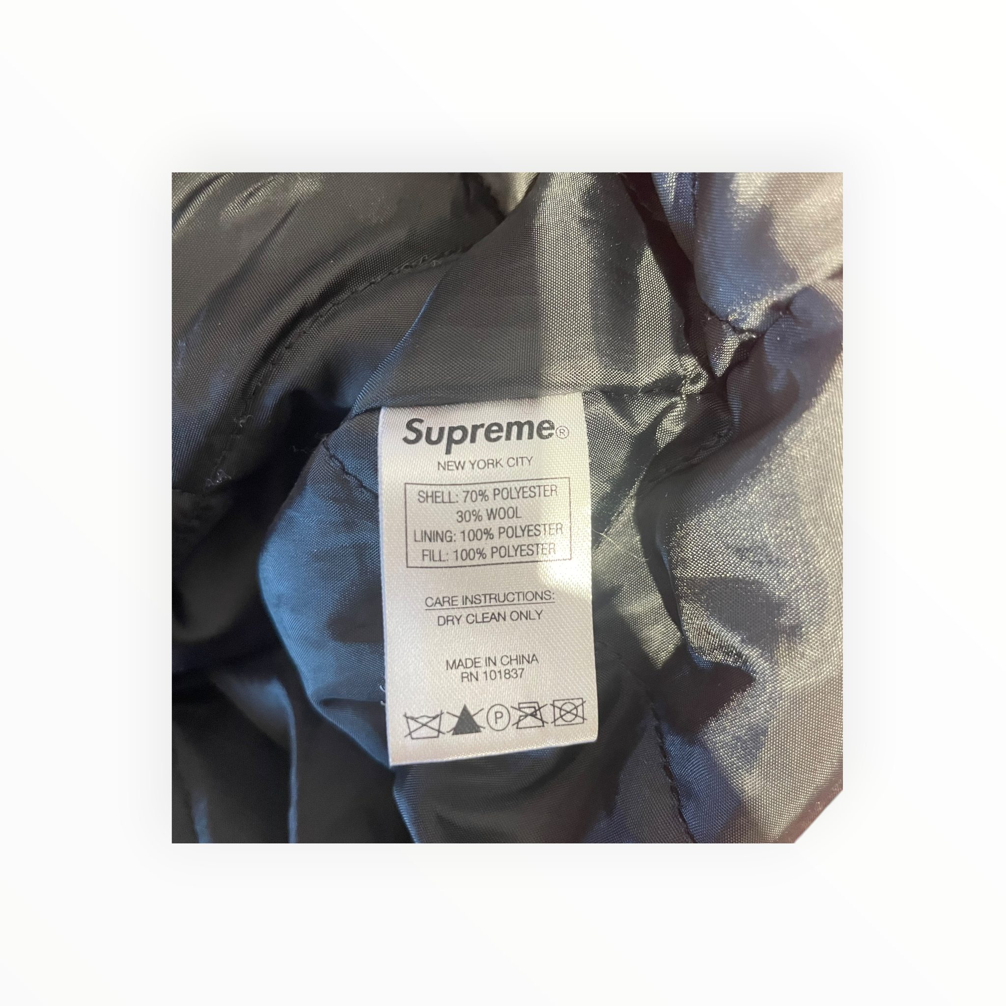 Supreme/Blouson/M/Wool/RED/Plaid/ZIP CAR JACKET view 4