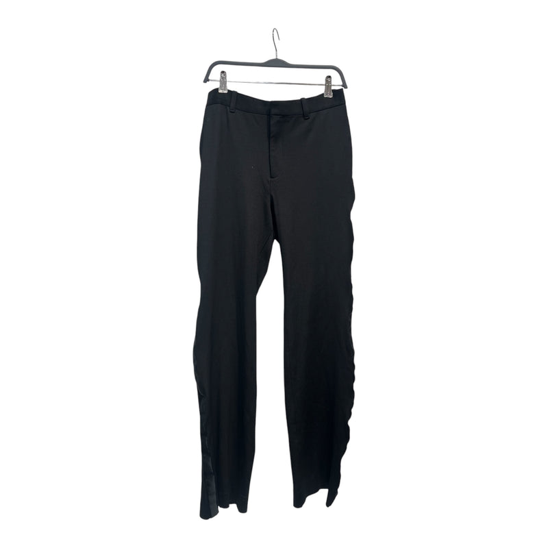 BALENCIAGA/Pants/38/Polyester/BLK/SILK STRIPE FLARE