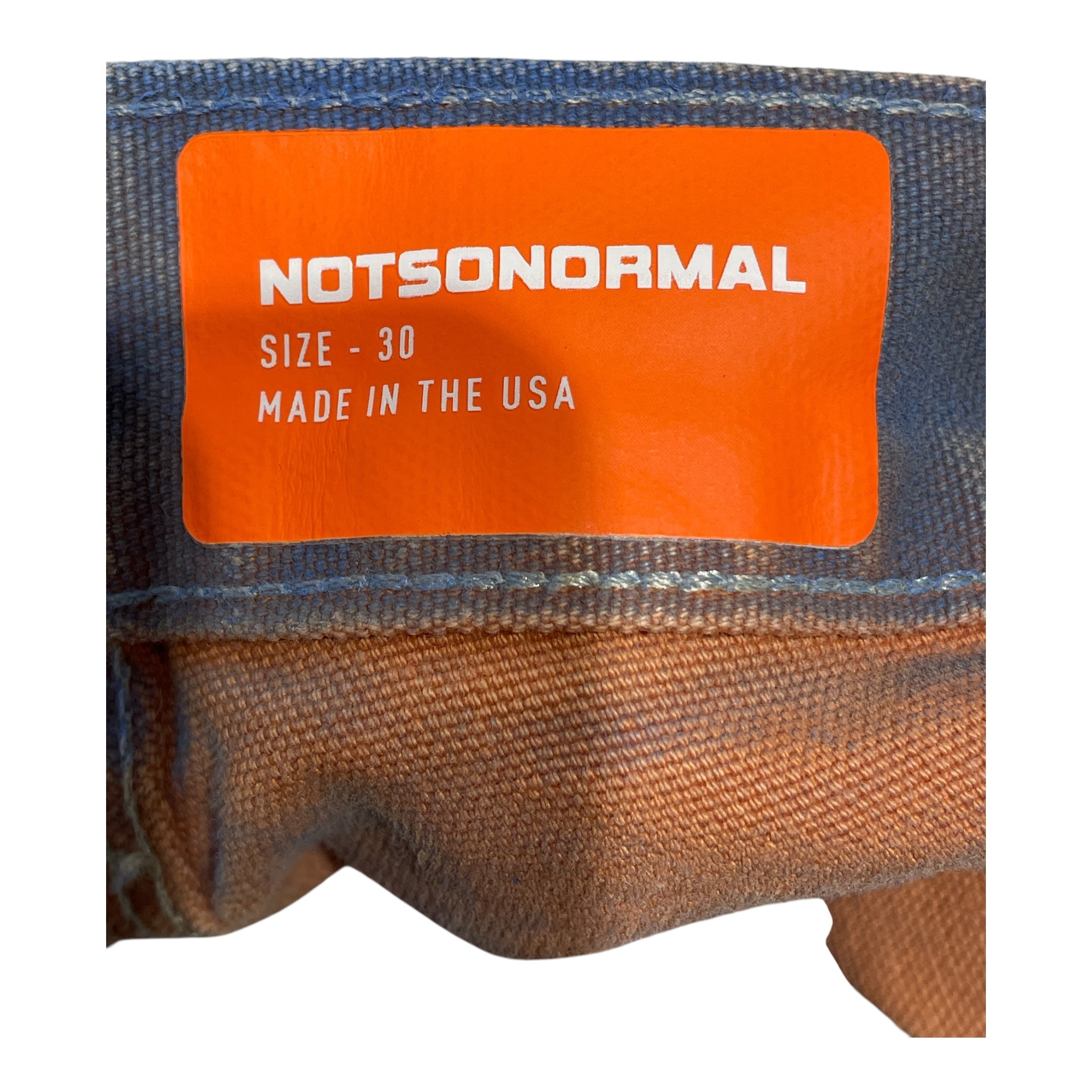 NOTSONORMAL/Carhartt/Cargo Pants/30/Cotton/IDG/Blue Working pants view 3
