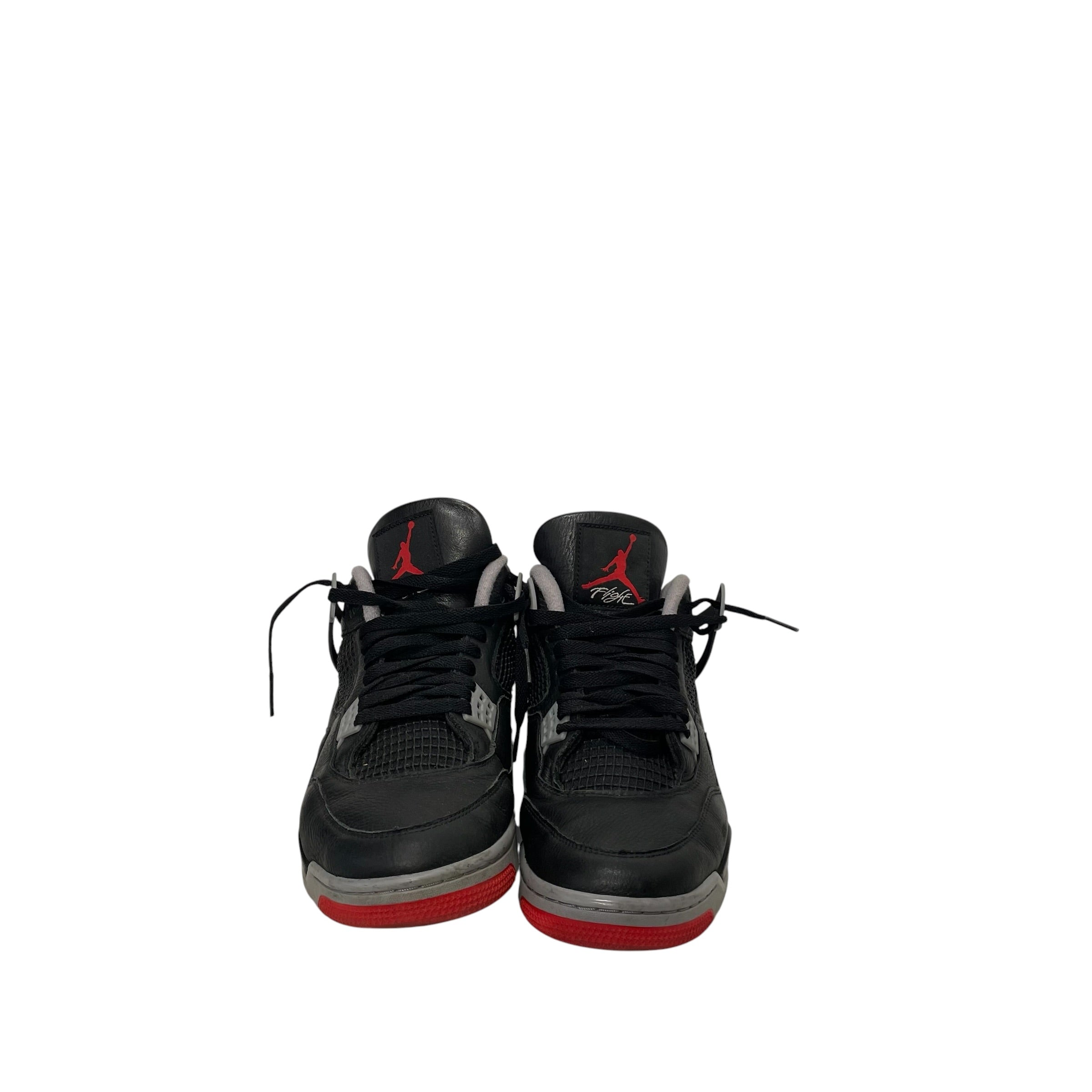 NIKE/Low-Sneakers/US 11.5/Leather/BLK/AIR JORDAN RETRO BRED REIMAGIN view 4