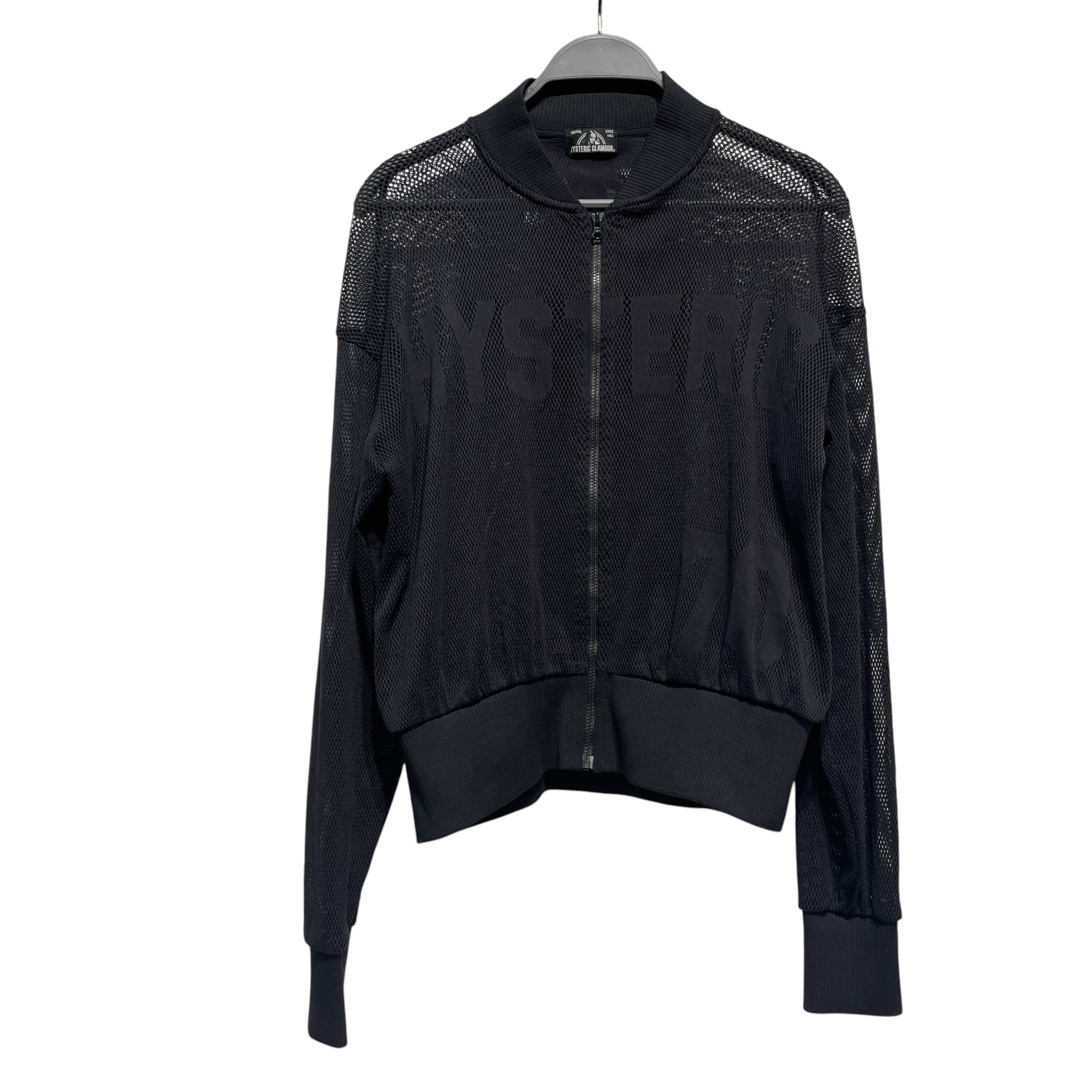 HYSTERIC GLAMOUR/Jacket/Nylon/BLK/MESH