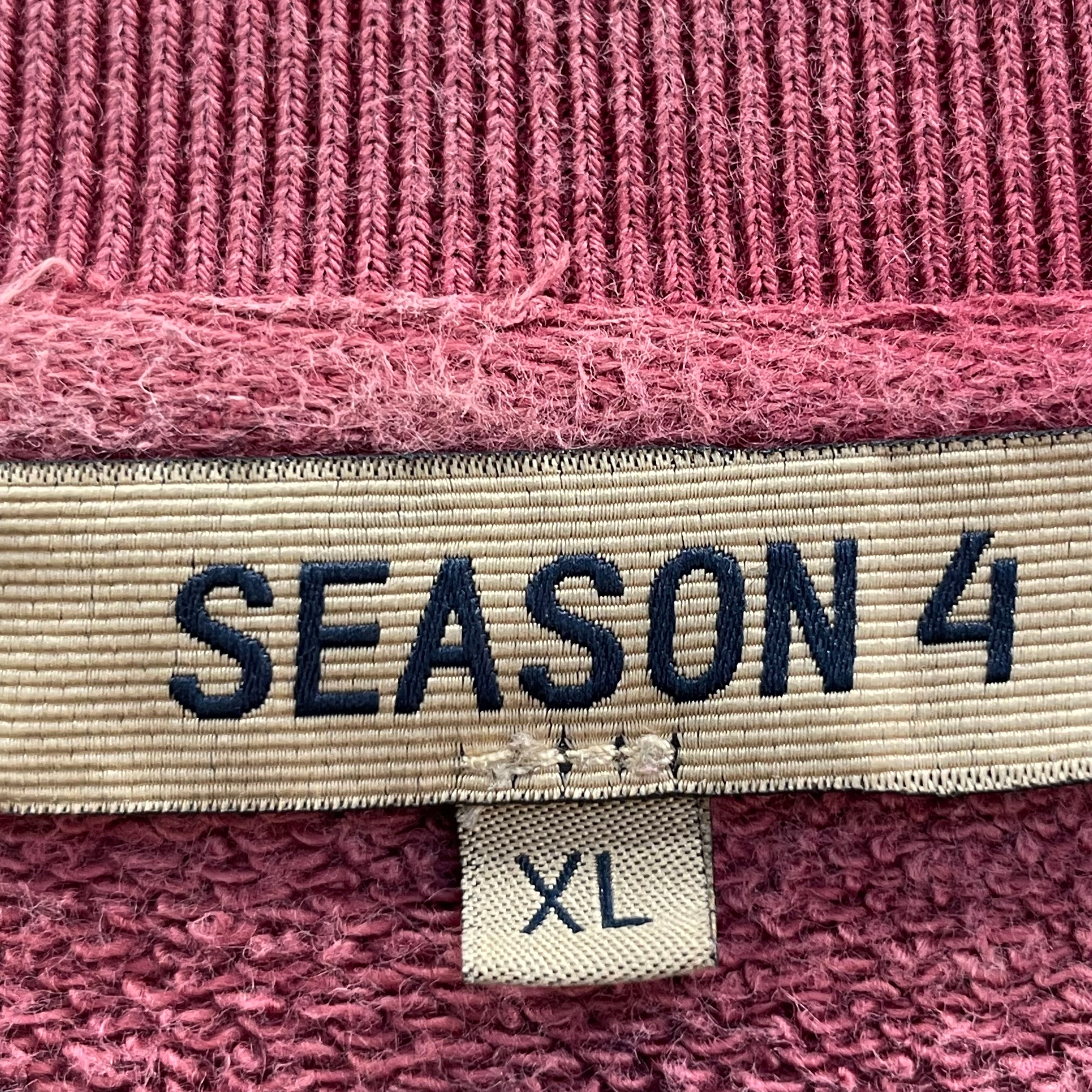 YEEZY/Sweater/XL/Cotton/RED/season 4/crewneck view 4