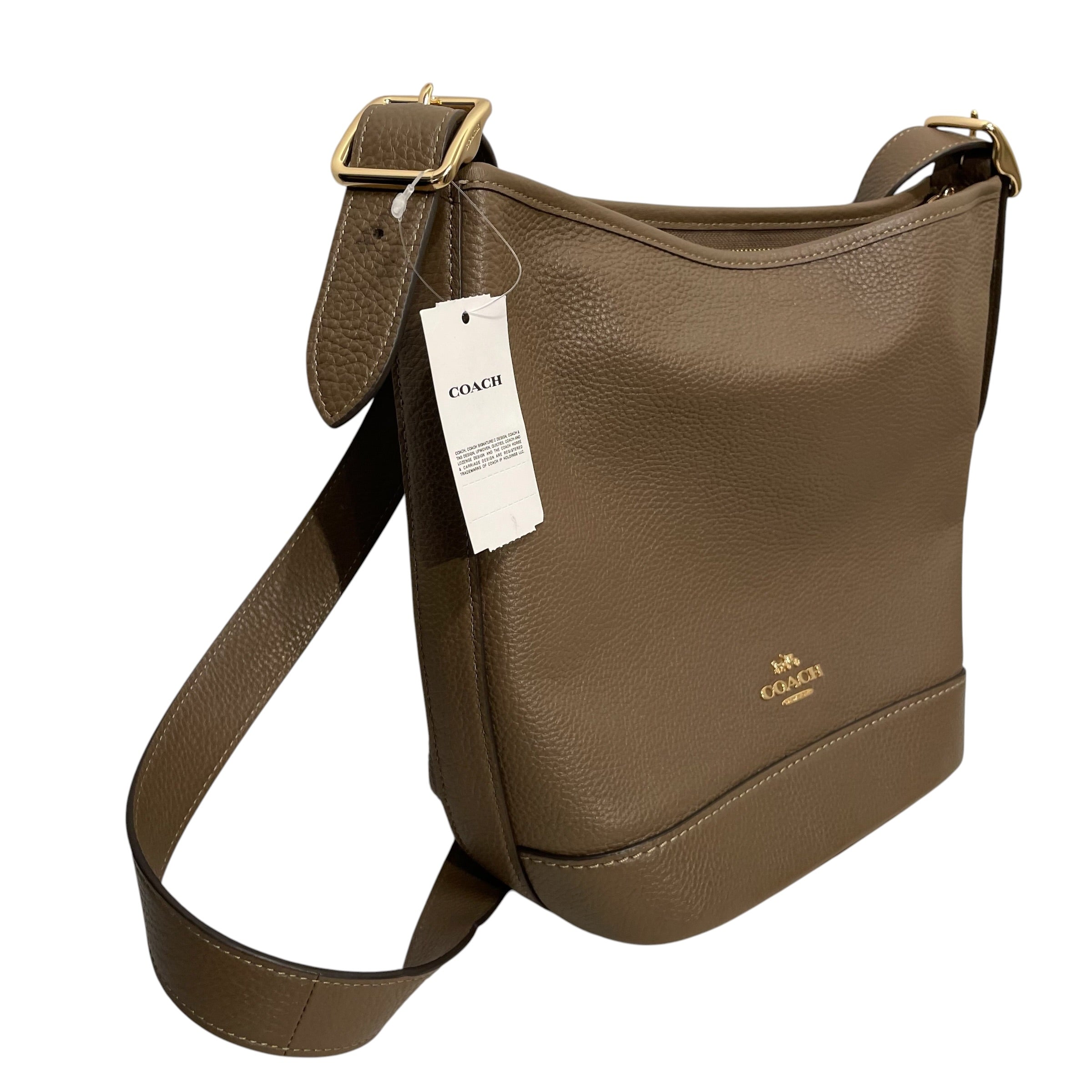 COACH/Basket Bag/Faux Leather/KHK/Jude Bag view 5