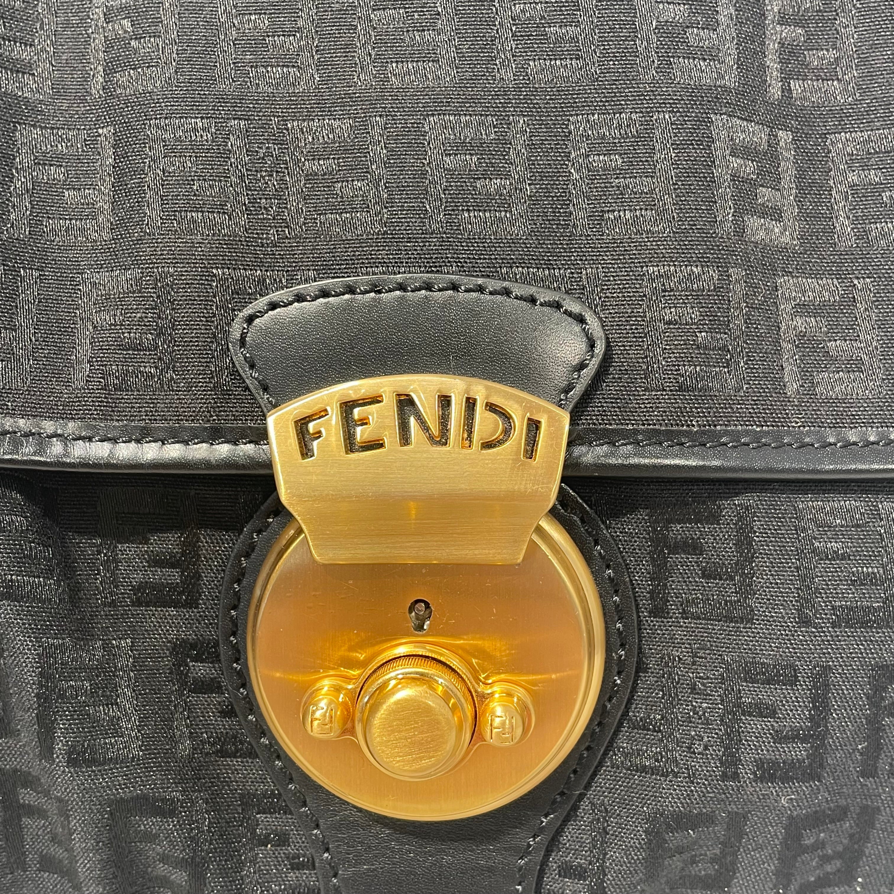 FENDI/Bag/Cotton/BLK/FENDI ZUCCHINO view 5