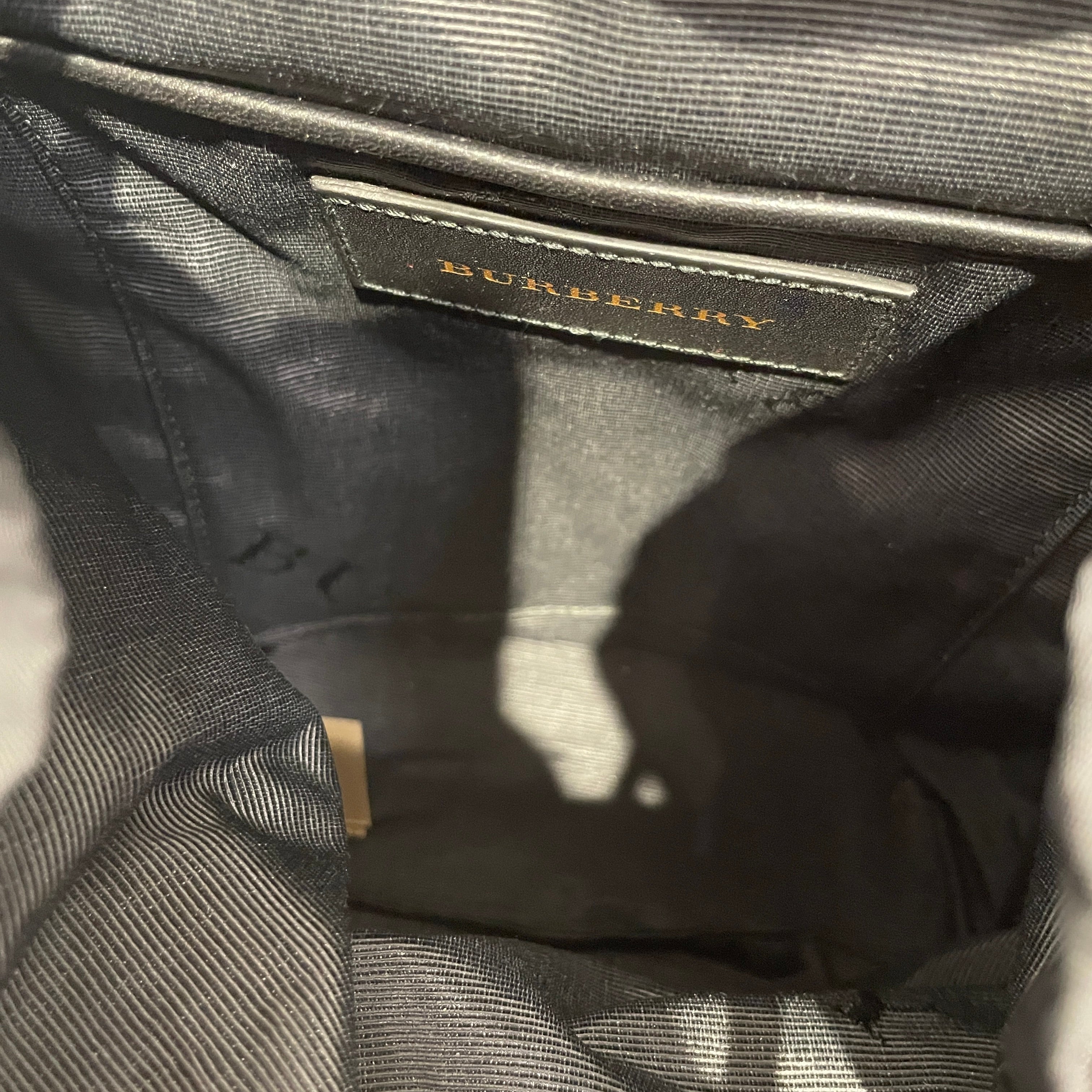 BURBERRY LONDON/Backpack/BLK/ view 6
