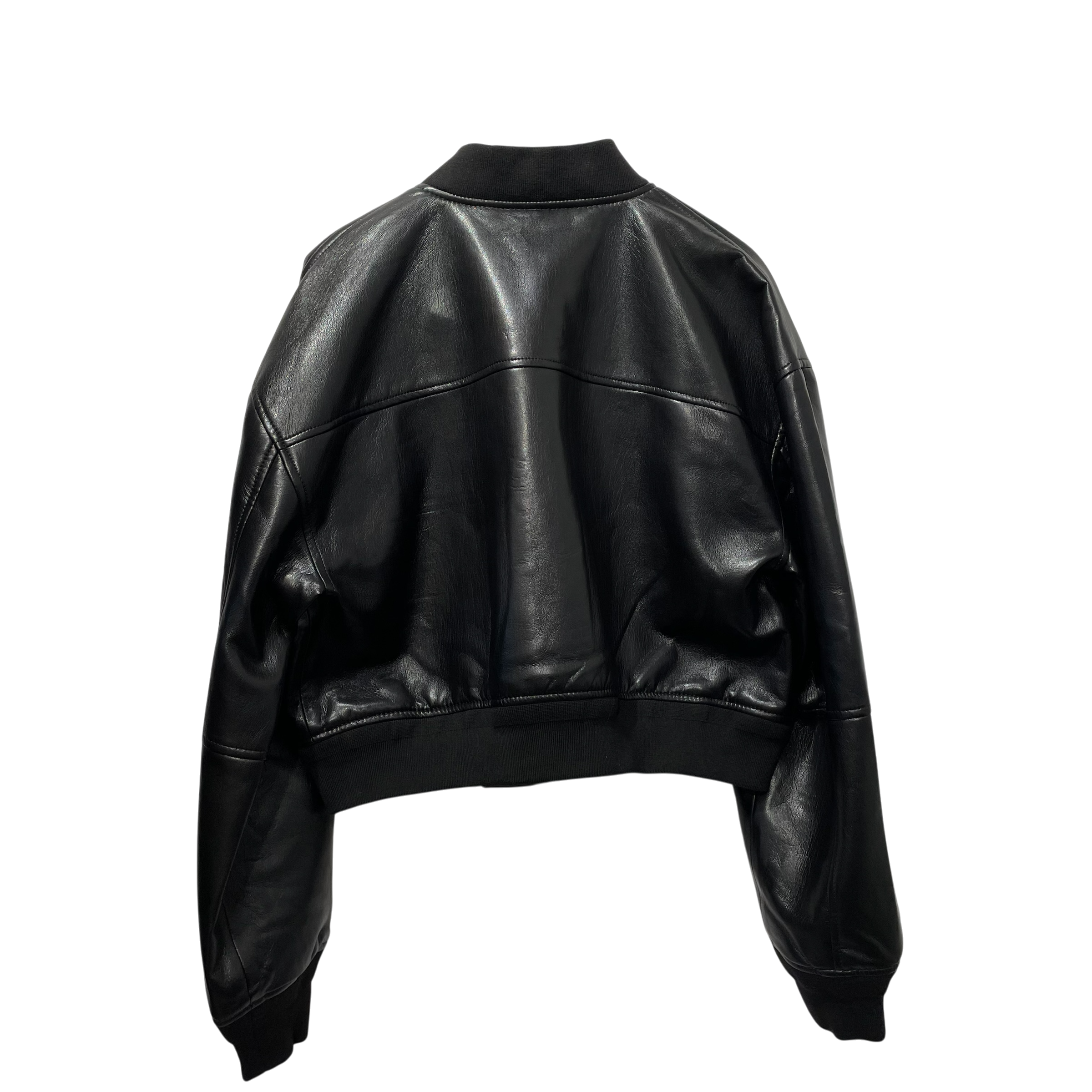ARITZIA/Leather Jkt/S/Leather/BLK/SYNERGY view 2
