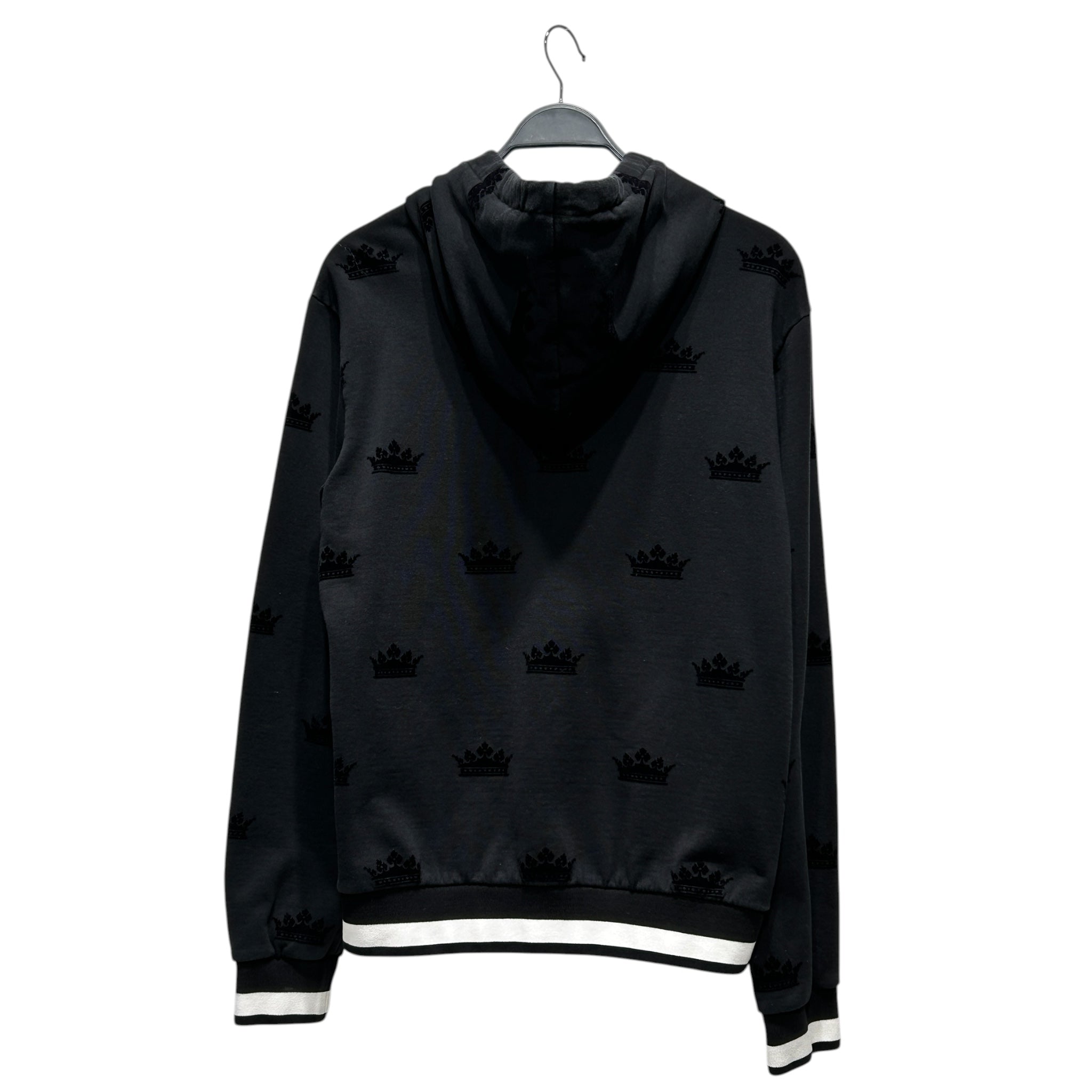 DOLCE&GABBANA/Hoodie/52/Cotton/BLK/CROWNS view 2