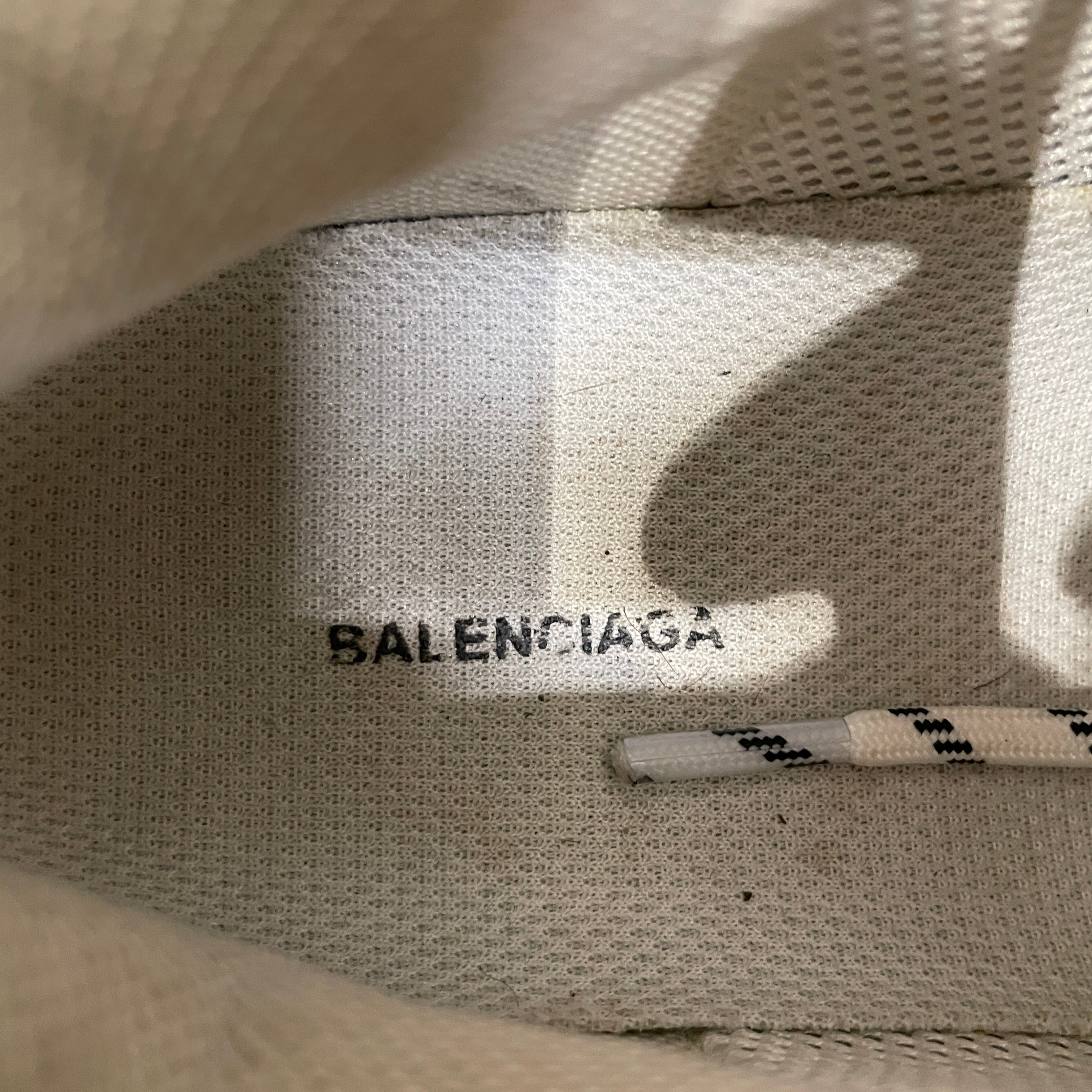 BALENCIAGA/Hi-Sneakers/EU 42/Cotton/WHT/NO. 541624 view 6