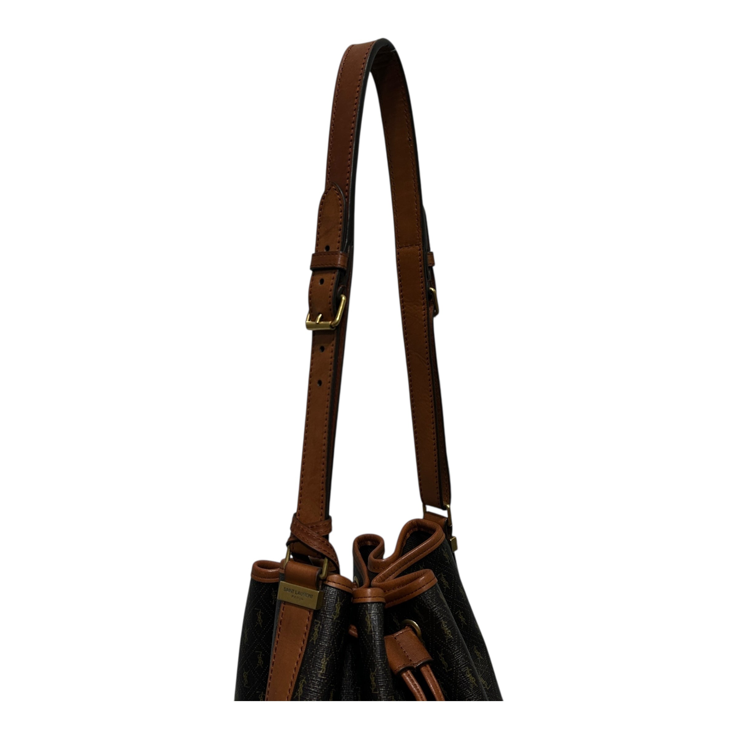 SAINT LAURENT/Tote Bag/Monogram/Leather/BRW/ view 6