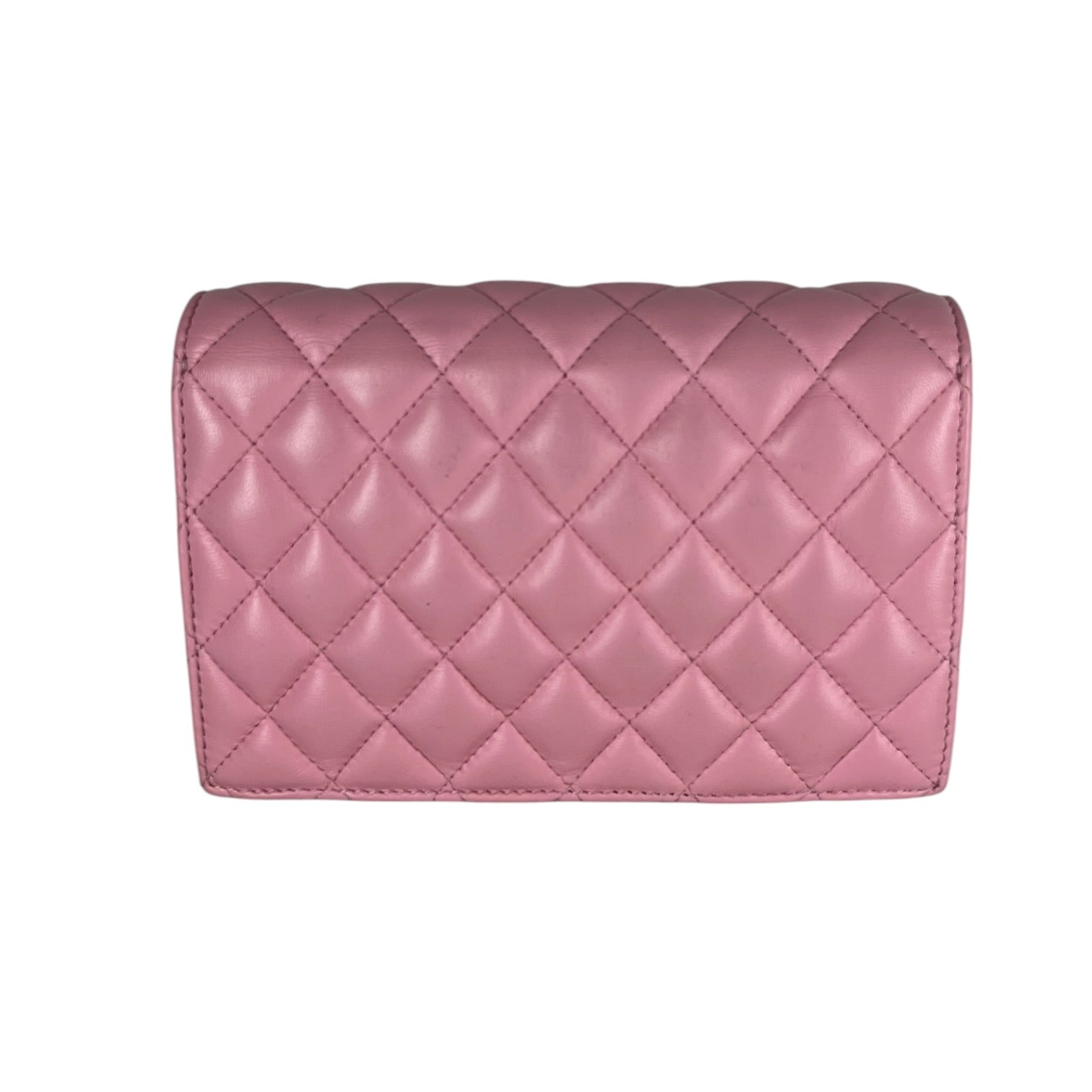 Alexander McQueen/Cross Body Bag/Leather/PNK/QUILTED SKULL BAG view 2