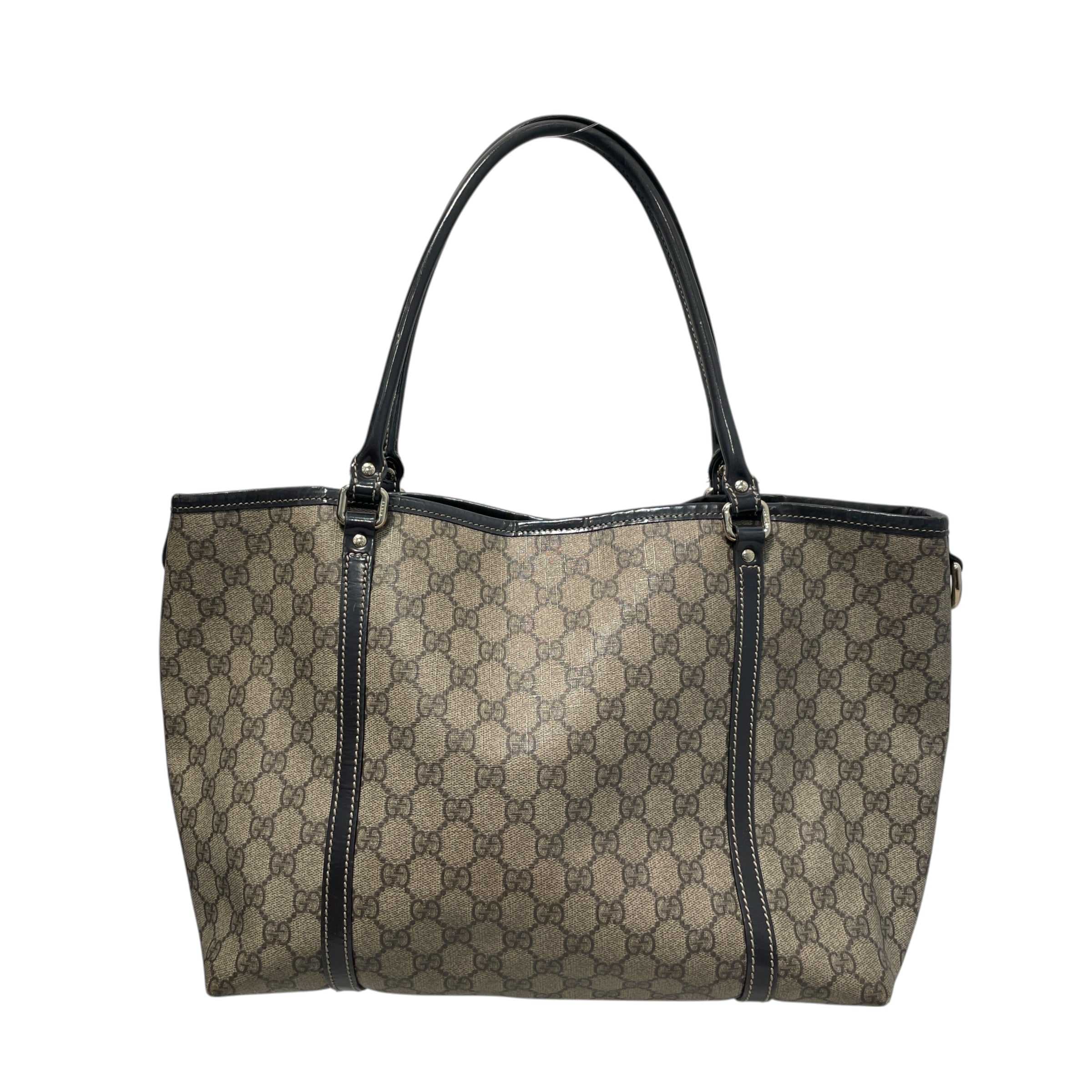 GUCCI/Hand Bag/Monogram/Leather/BRW/GG Supreme Joy Medium Tote view 3