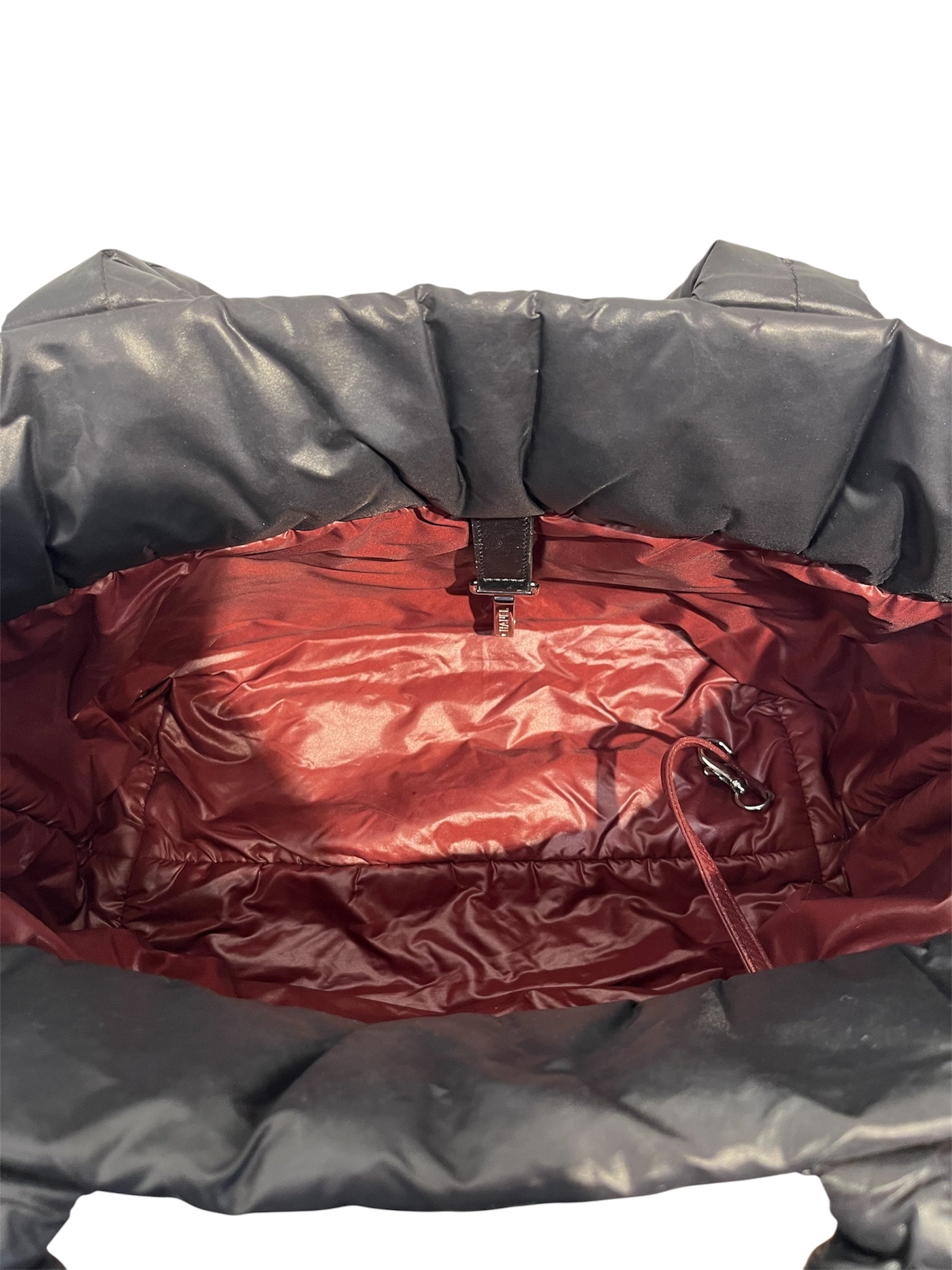 CHANEL/Tote Bag/Nylon/BLK/QUILTED COCOON TOTE view 4