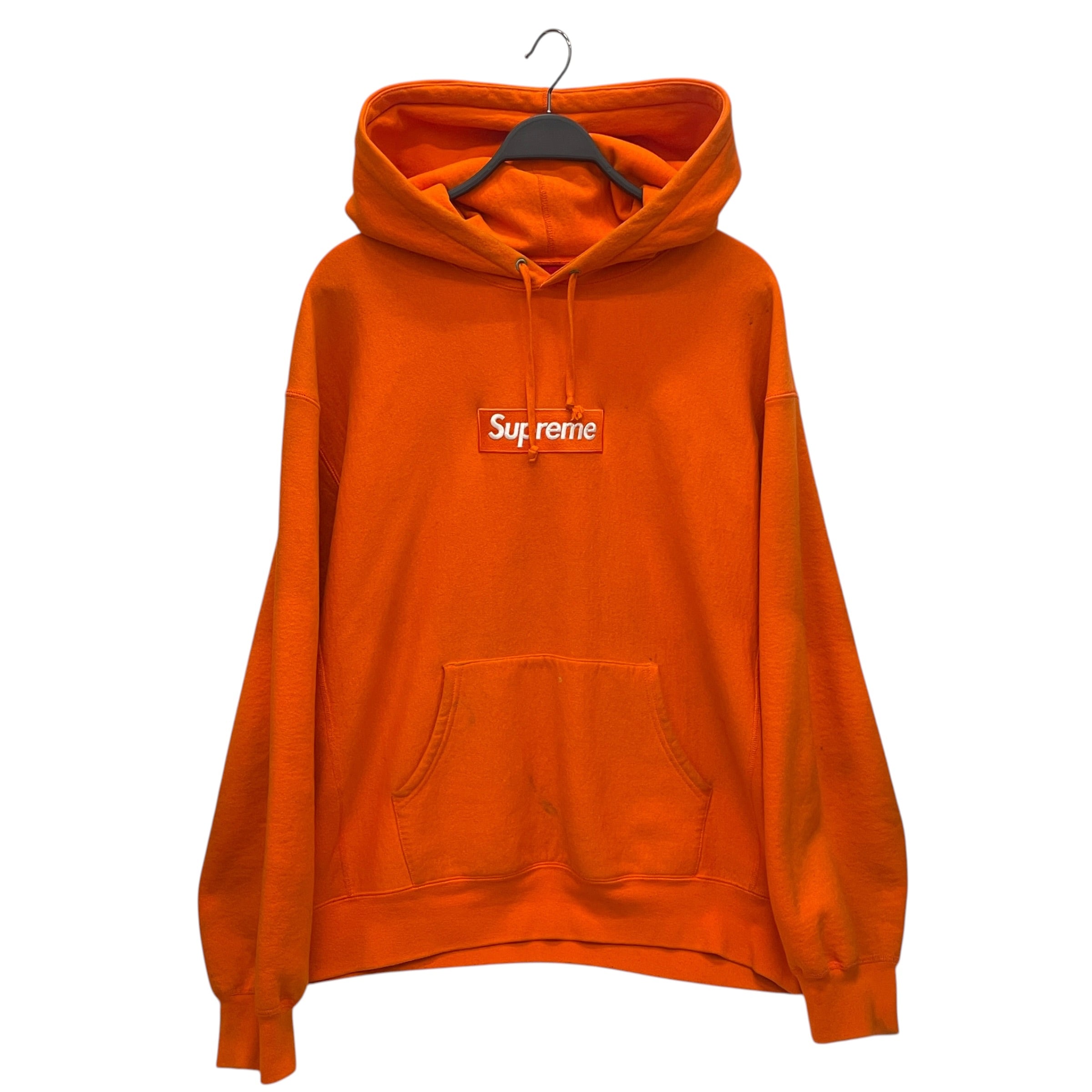 Supreme/Hoodie/XL/Cotton/ORN/ORANGE BOX LOGO view 1