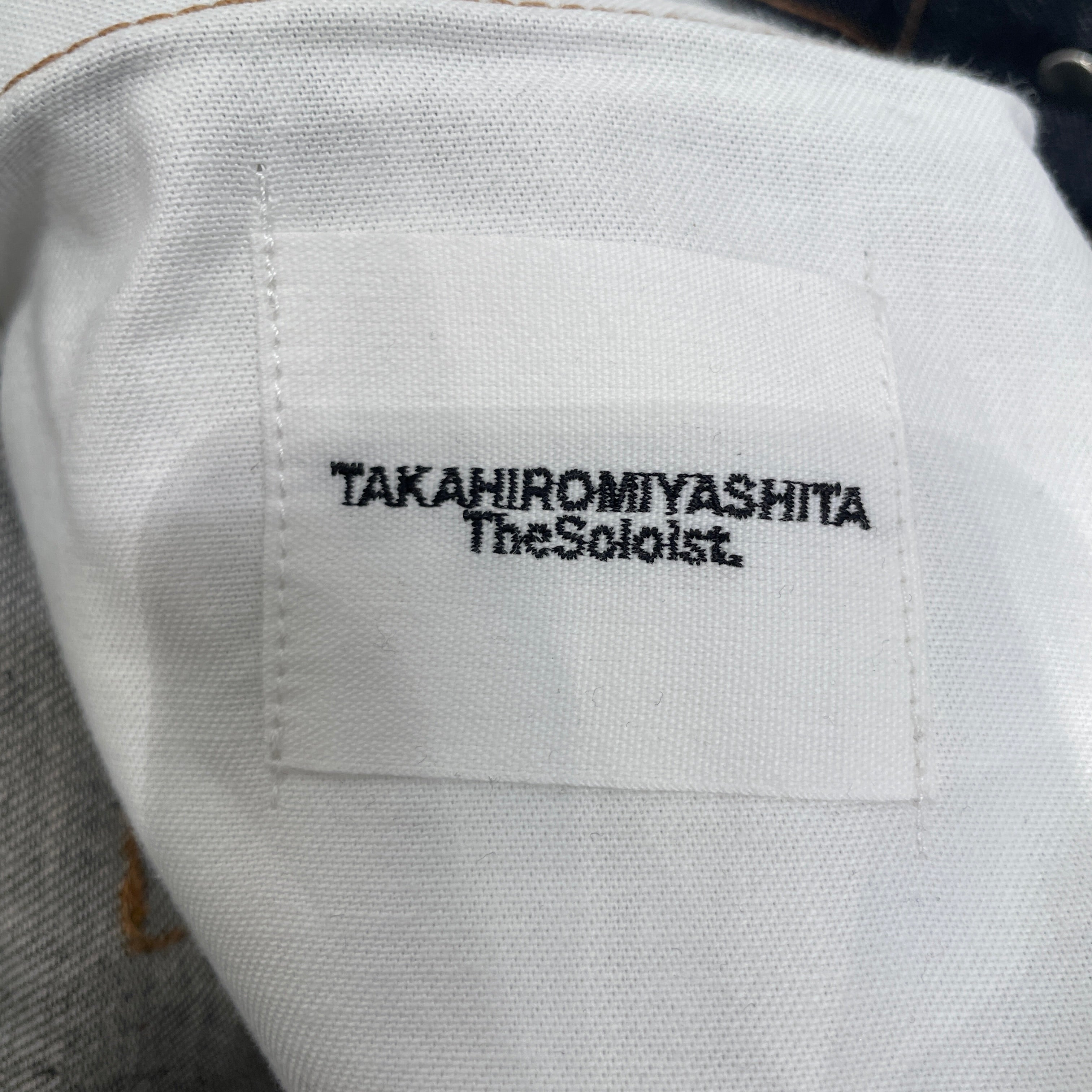 TAKAHIROMIYASHITA TheSoloist./Pants/50/Cotton/NVY/LOOSE FIT DENIM (BONE) view 3
