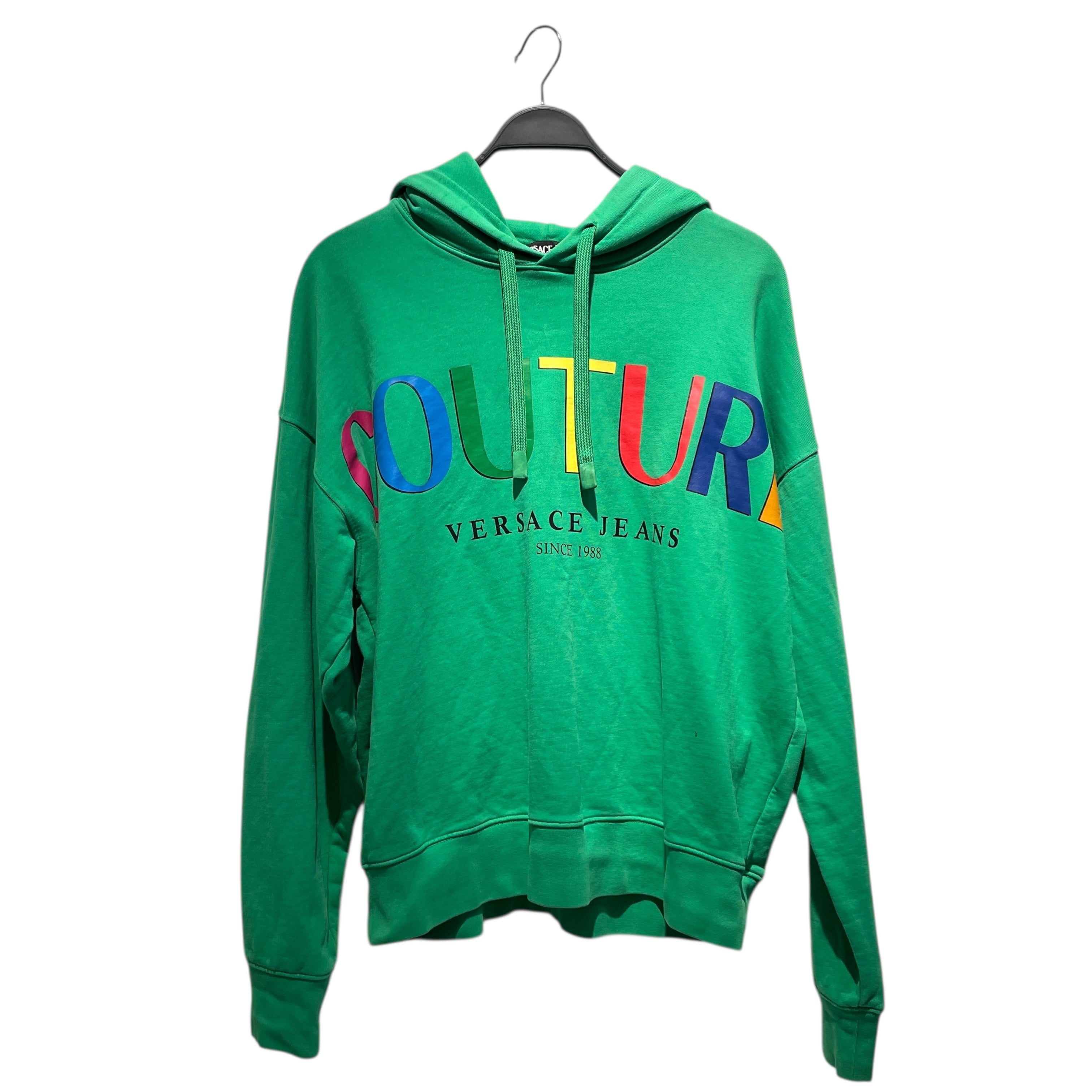 VERSACE/Hoodie/L/Cotton/GRN/ view 1