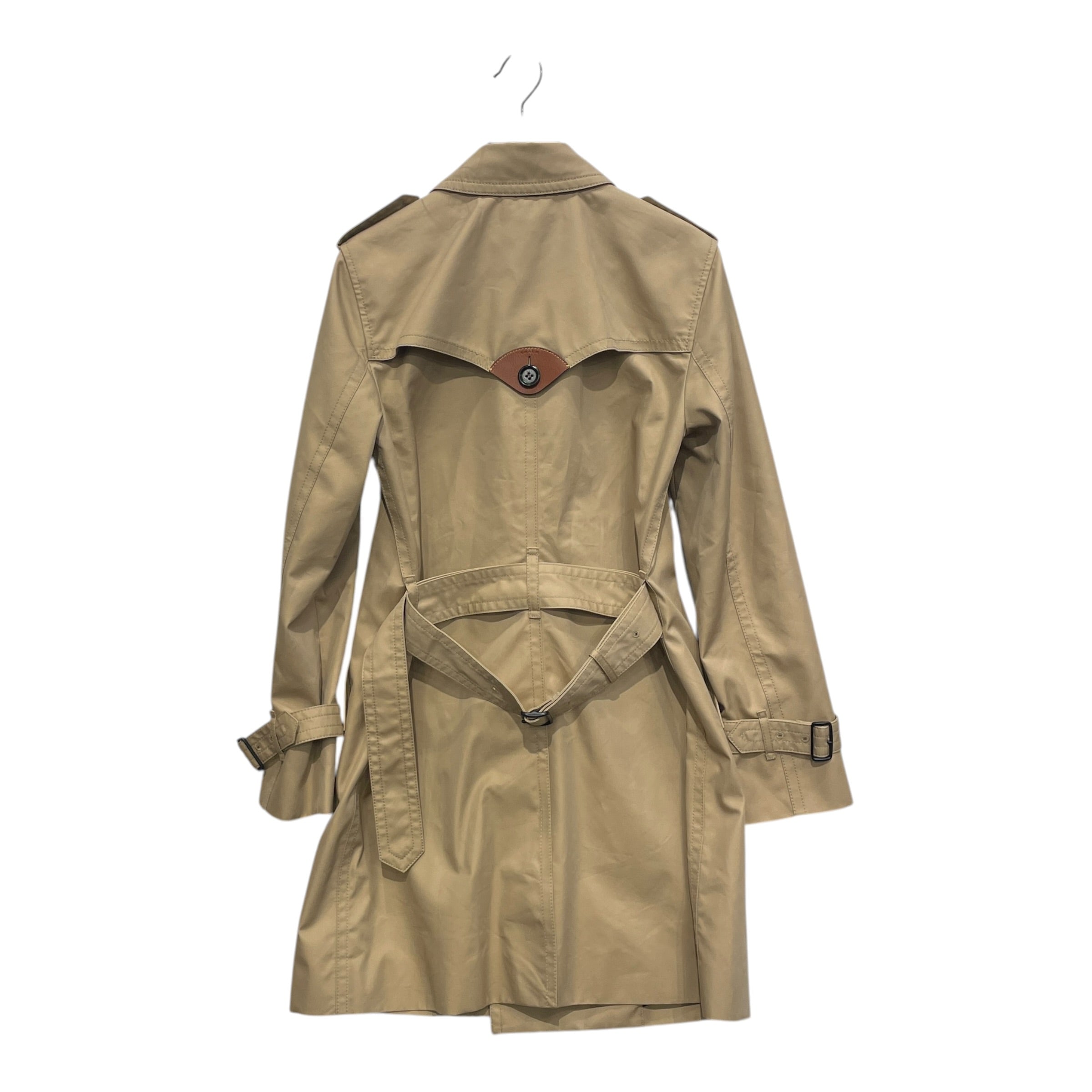 COACH/Jacket/S/Cotton/BEG/COACH CLASSIC TRENCH COAT BEG view 2