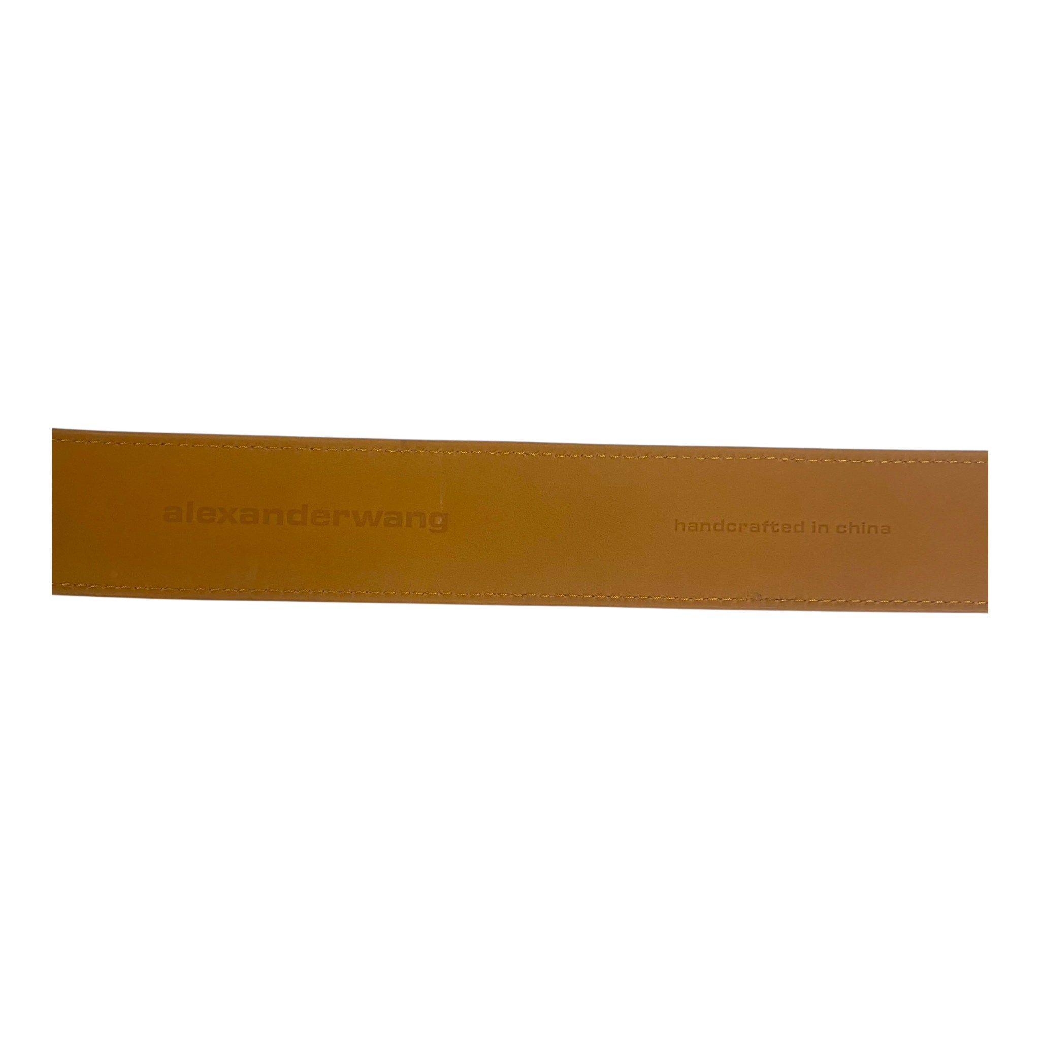 Alexander Wang/Belt/OS/Monogram/WHT/adjustable/wht/gry/ n interior view 3