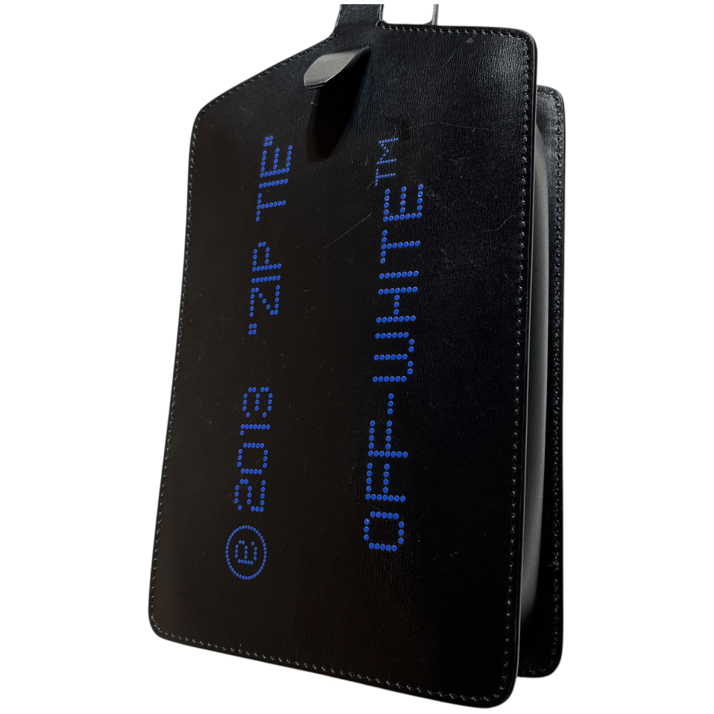 OFF-WHITE/Pouch/Leather/BLK/ view 2
