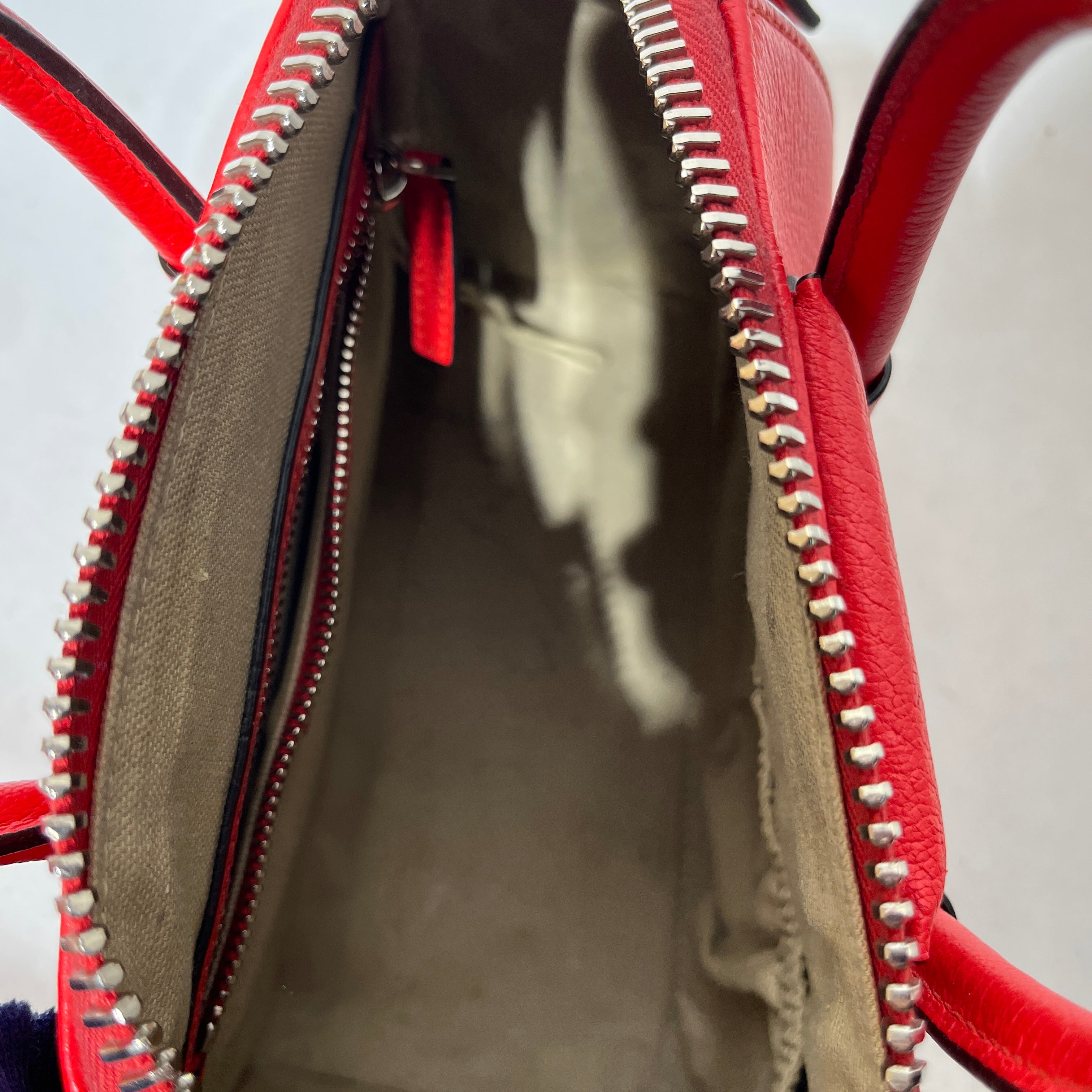 GIVENCHY/Hand Bag/Leather/RED/MINI ANTIGONA view 3