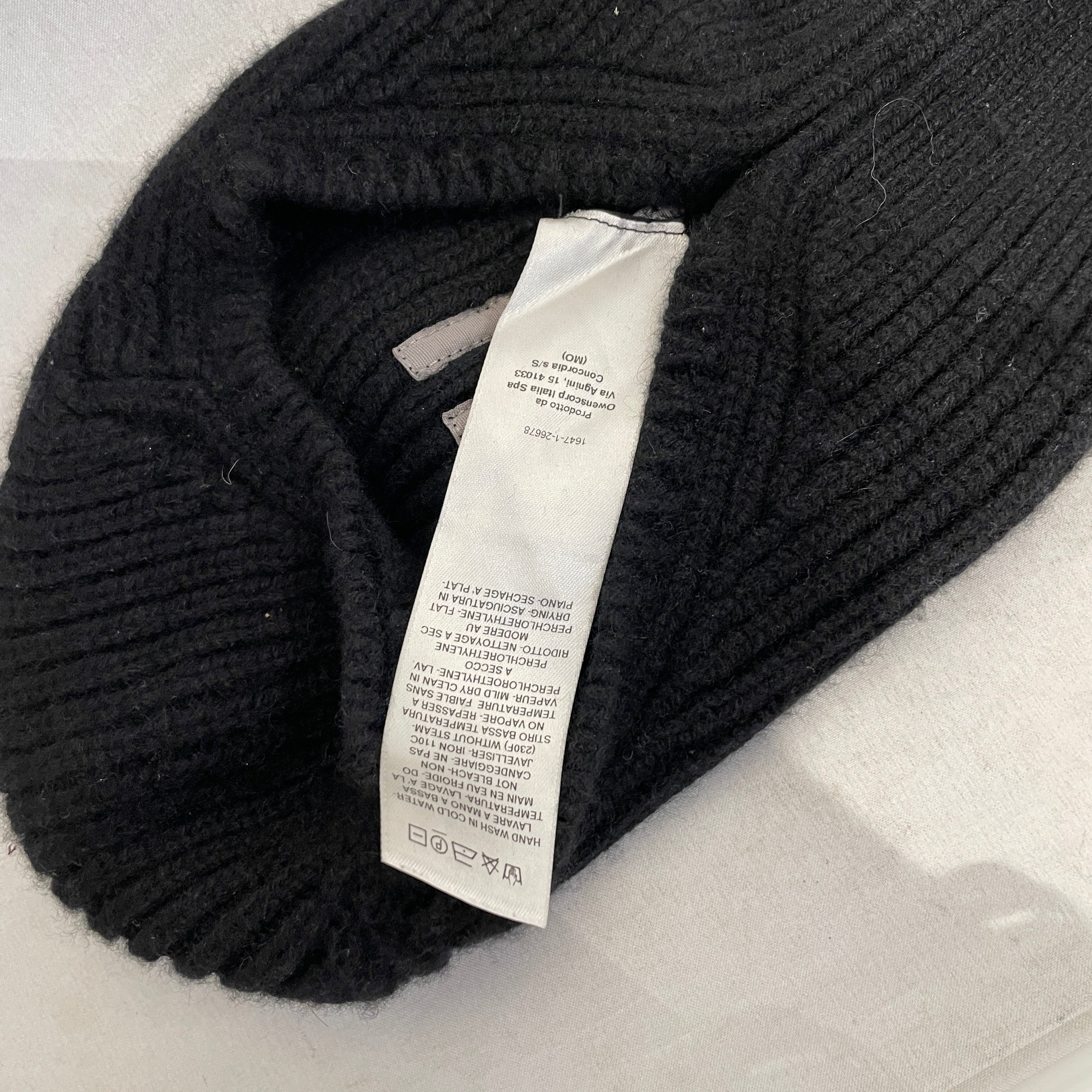 Rick Owens/Headwear/Acrylic/BLK/L's/ view 3