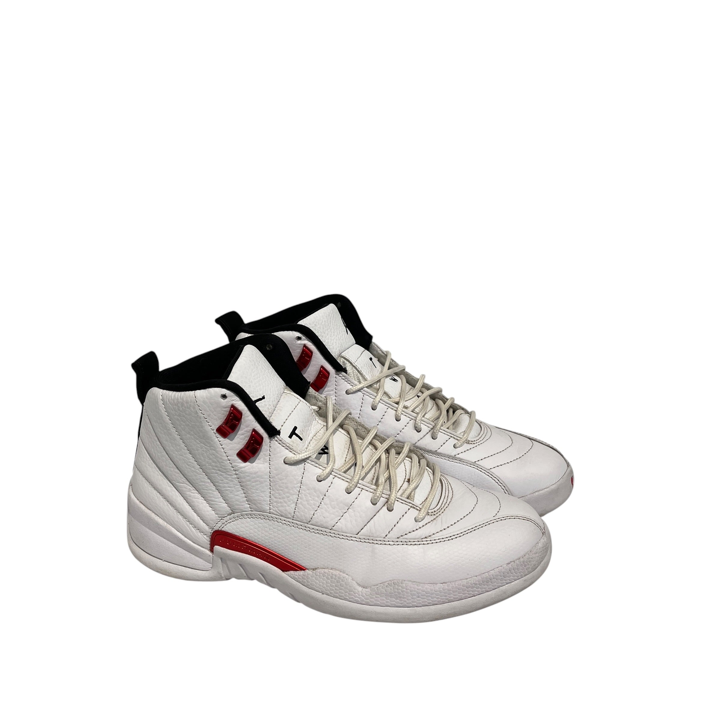 JORDAN BRAND/Hi-Sneakers/US 10/Leather/WHT/metalic red 12 view 1