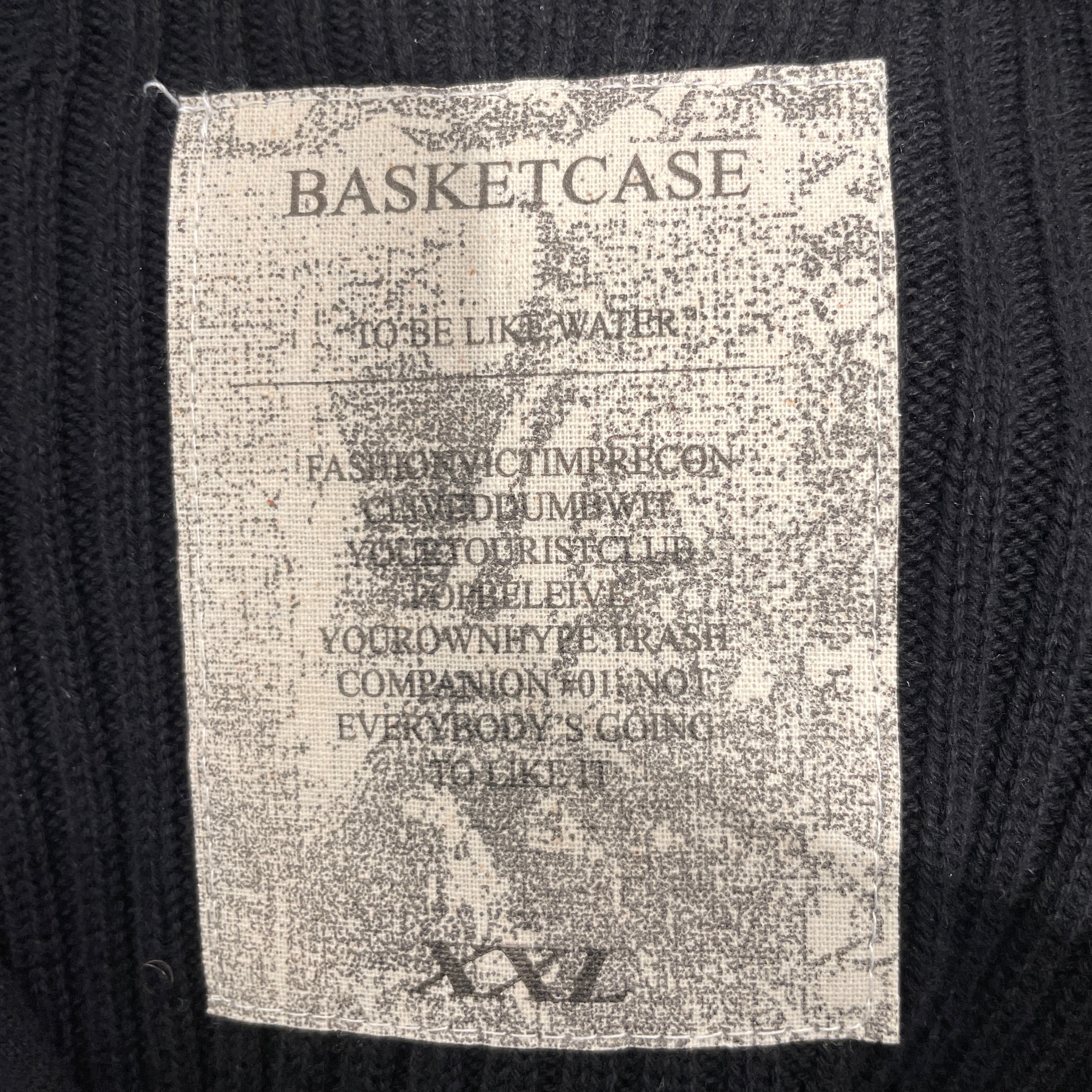 basketcase gallery/Sweater/XXL/Acrylic/BLK/ view 3