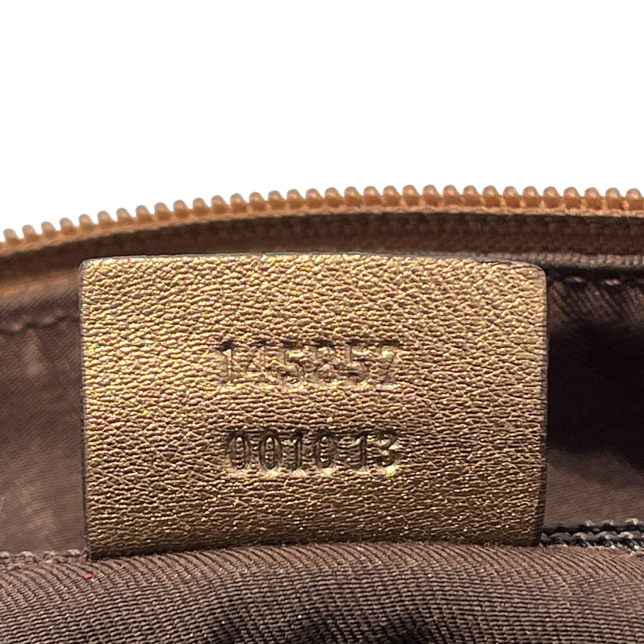 GUCCI/Cross Body Bag/Monogram/Cotton/BEG/MESSENGER BAG GOLD HIGHLIGHTS view 7