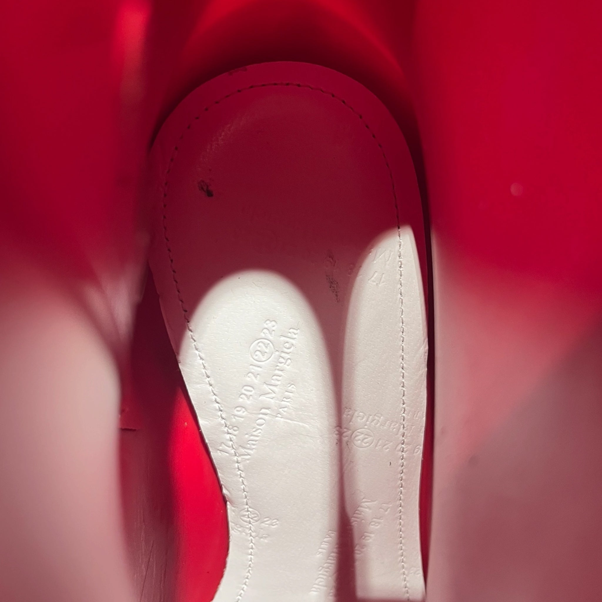 Maison Margiela/Boots/US 6/RED/ view 3
