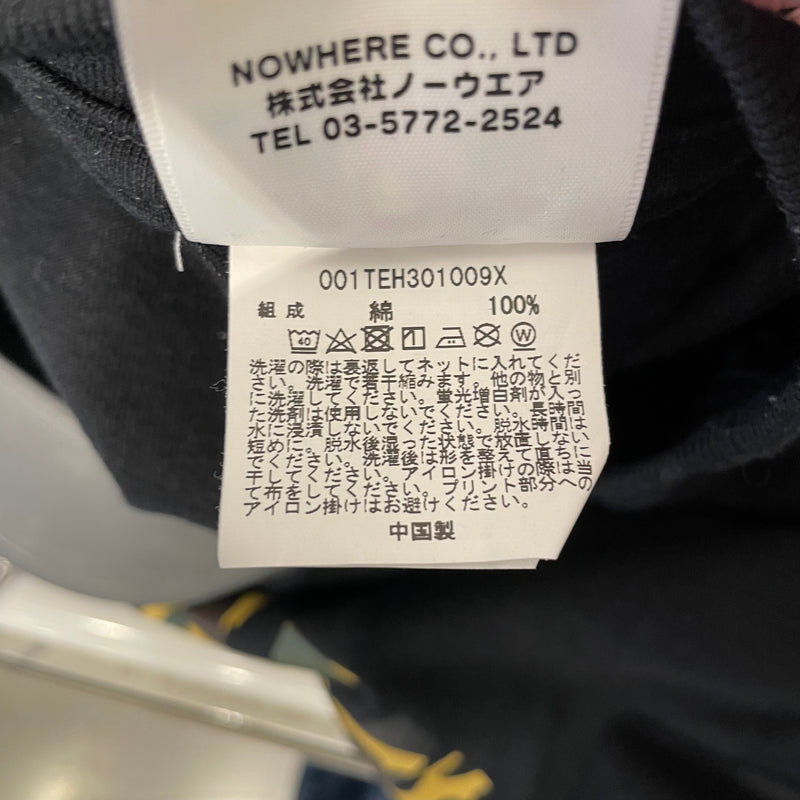 A BATHING APE/T-Shirt/XXL/Cotton/BLK/Camouflage/