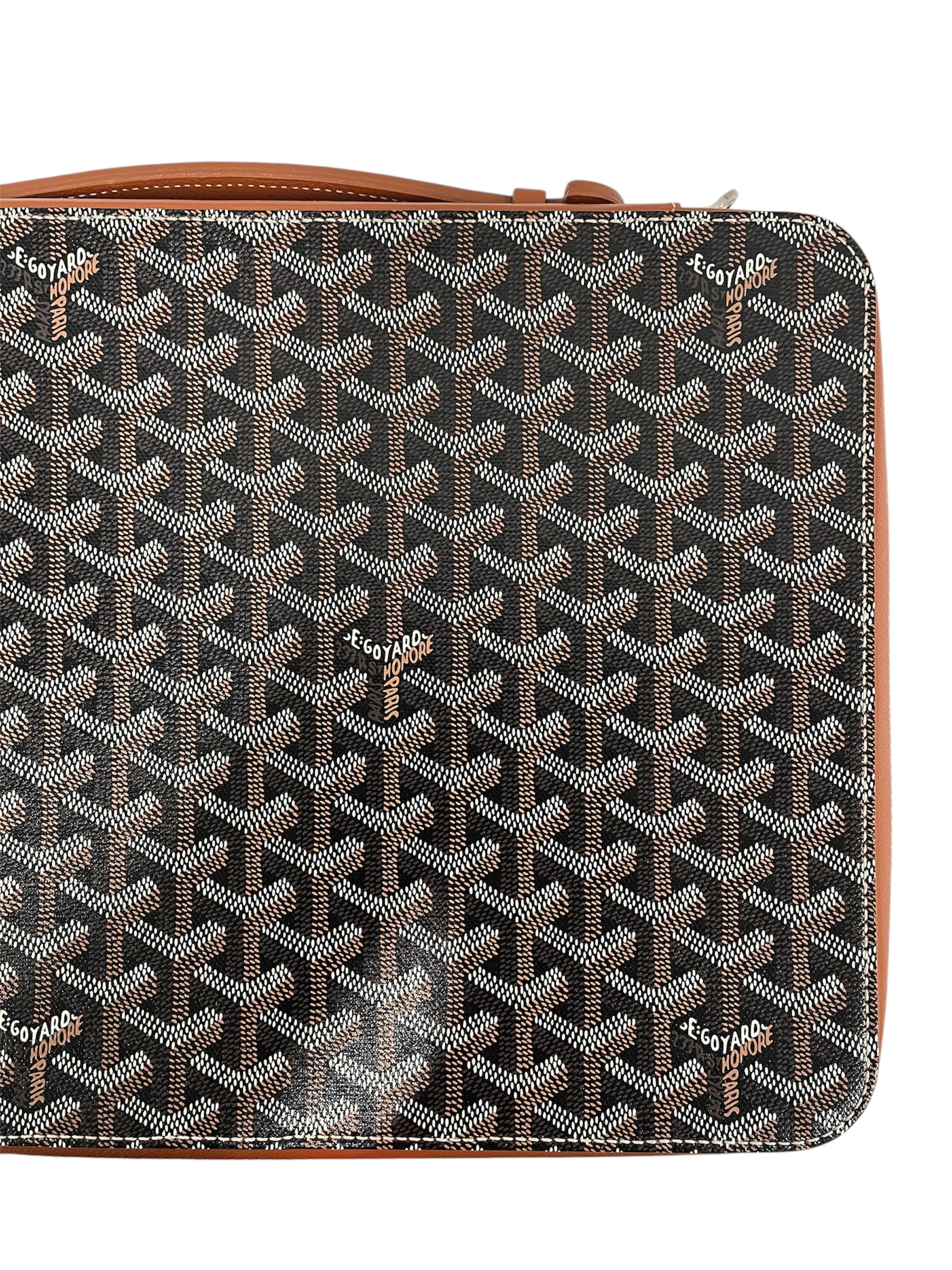 GOYARD/Briefcase/All Over Print/Leather/BRW/ view 4