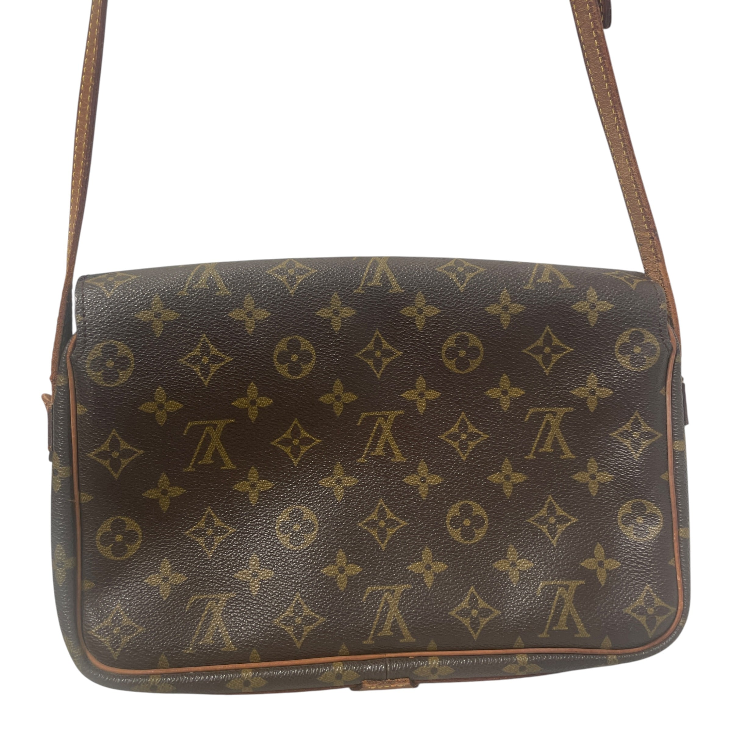 LOUIS VUITTON/Cross Body Bag/Leather/BRW/Saint Germain Crossbody view 4
