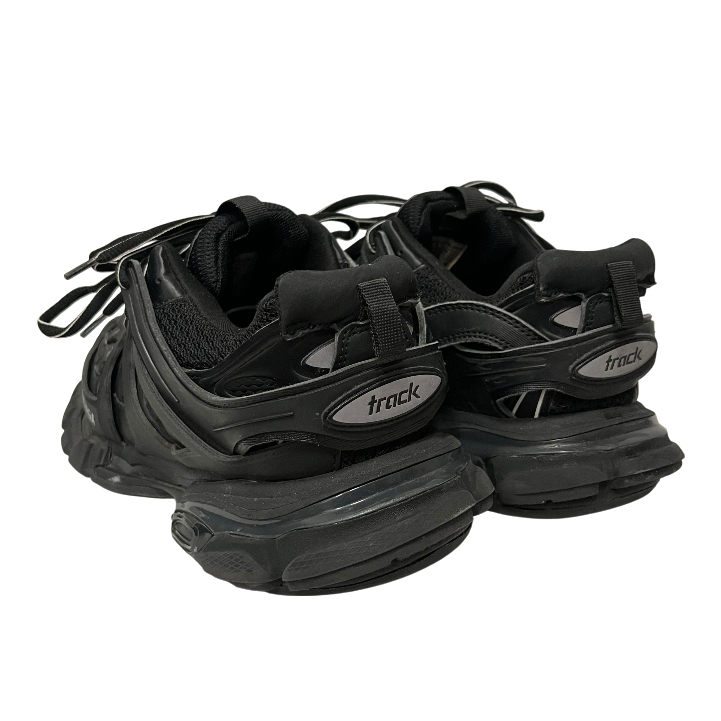 BALENCIAGA/Low-Sneakers/US 9/Leather/BLK/track view 2