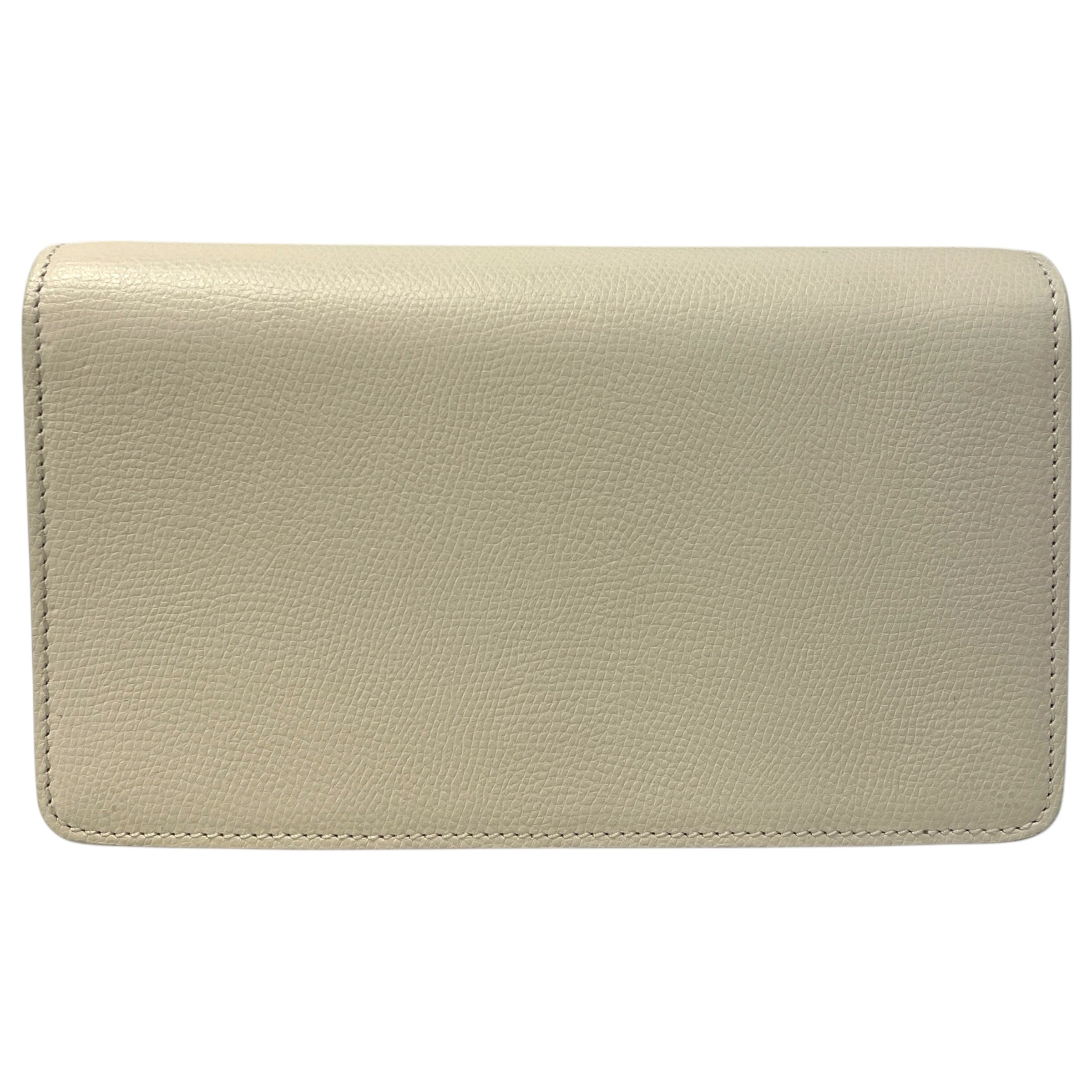 VALENTINO/Cross Body Bag/Leather/WHT/Vlogo Signature view 2