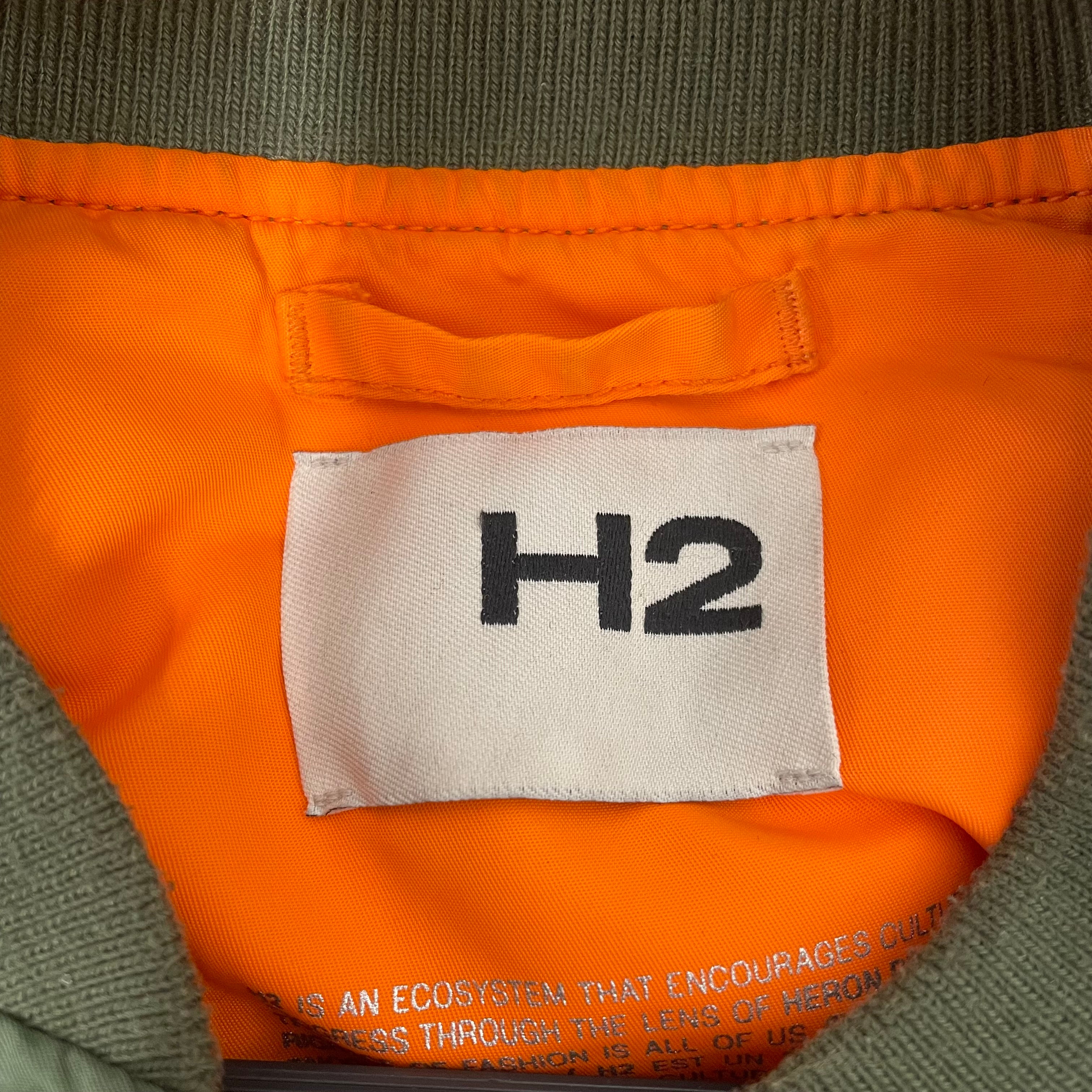 HERON PRESTON/H&M/Jacket/M/Nylon/GRN/Bomber : unity view 3