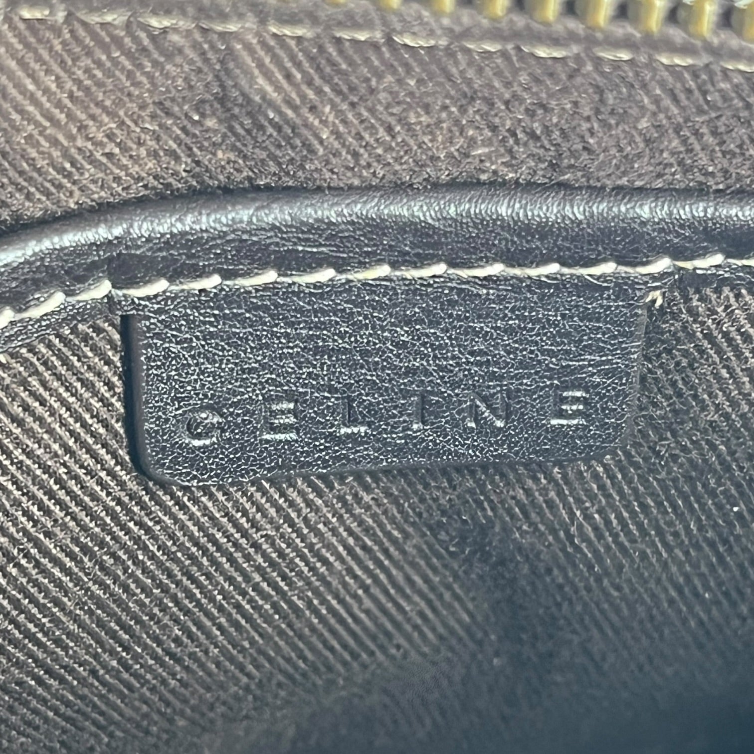 CELINE/Bag/Monogram/BRW/Canvas Shoulder Bag view 7