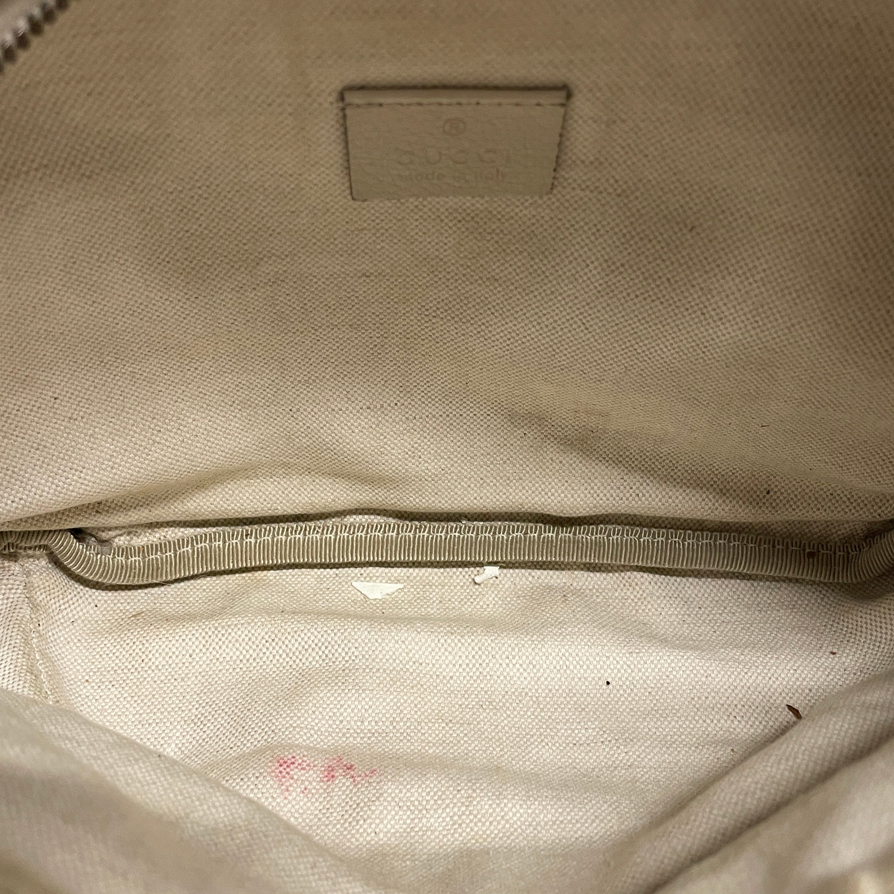 GUCCI/Fanny Pack/Leather/WHT/VINTAGE LOGO/530412527066 view 3