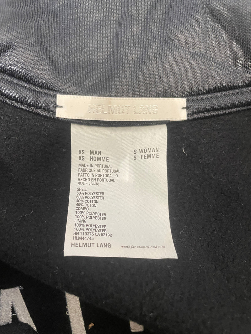 Helmut Lang/Jacket/XS/Graphic/Polyester/BLK/