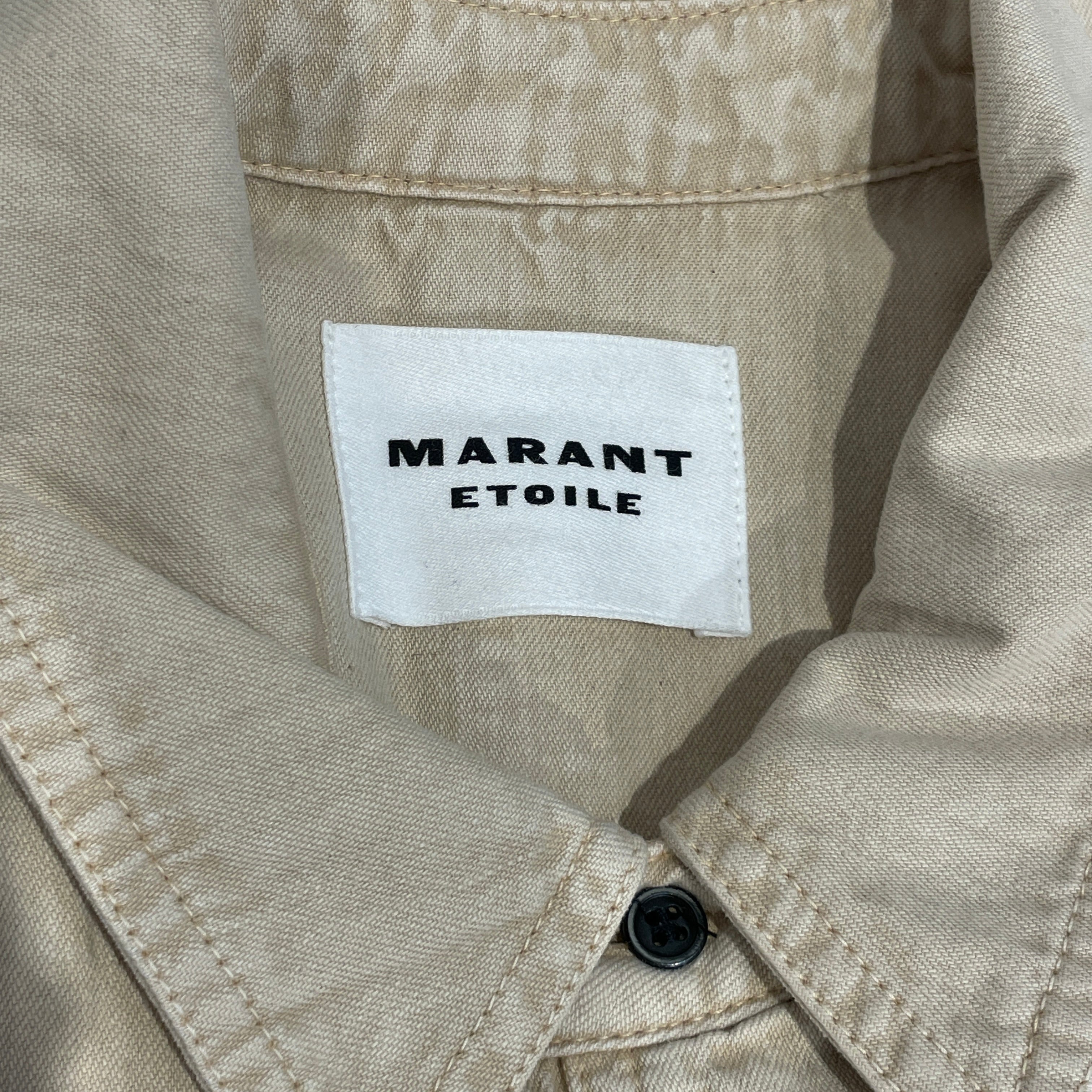 ISABEL MARANT ETOILE/SL Dress/34/Cotton/KHK/ view 3