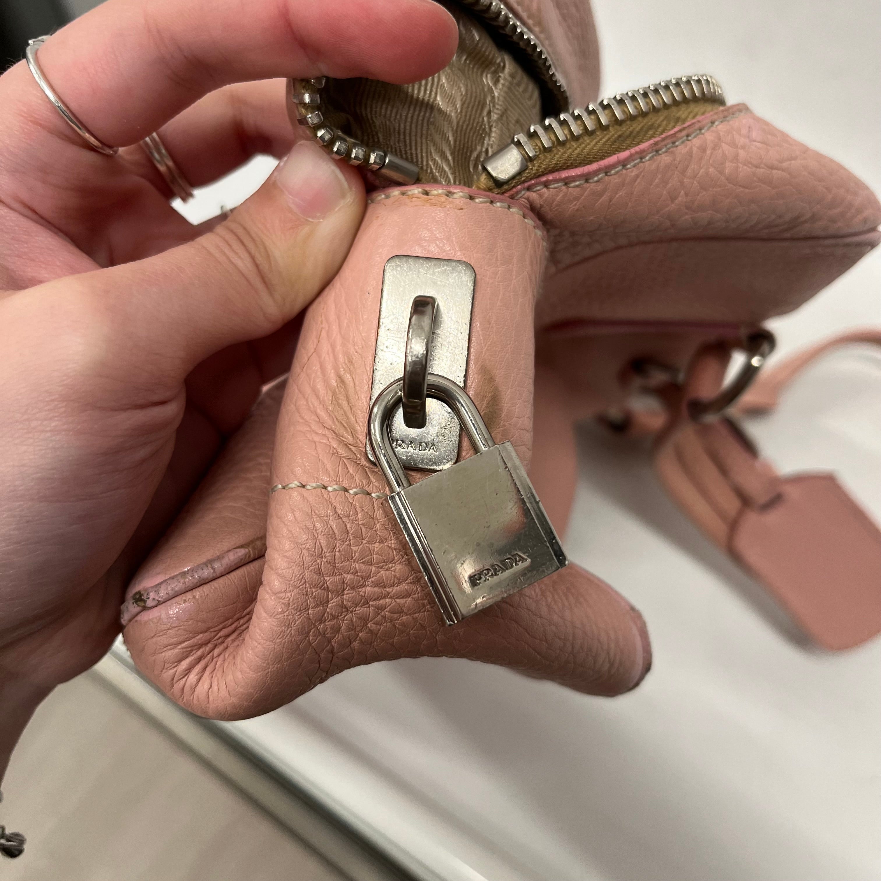 PRADA/Bag/Leather/PNK/5 113 view 22