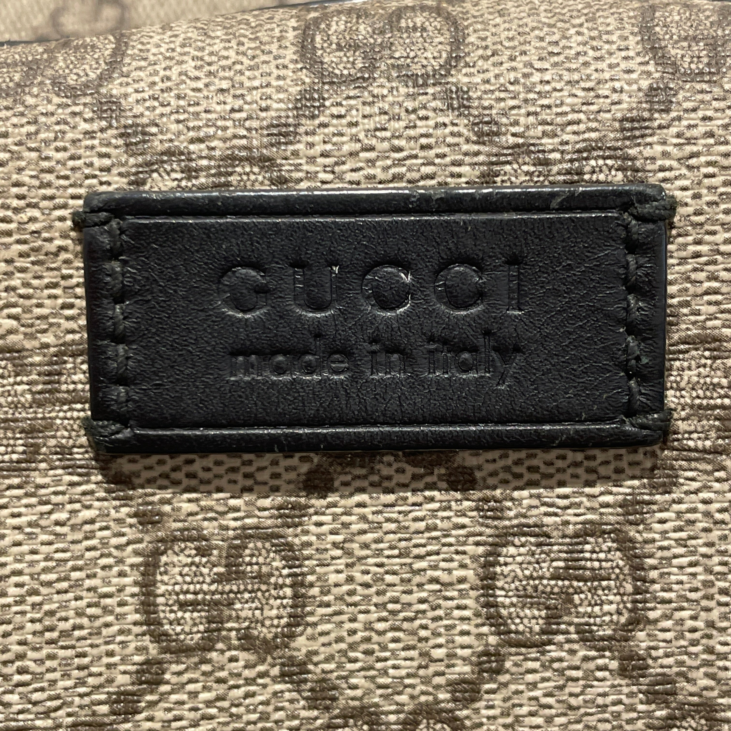 GUCCI/Backpack/Monogram/Leather/BEG/gg supreme view 4
