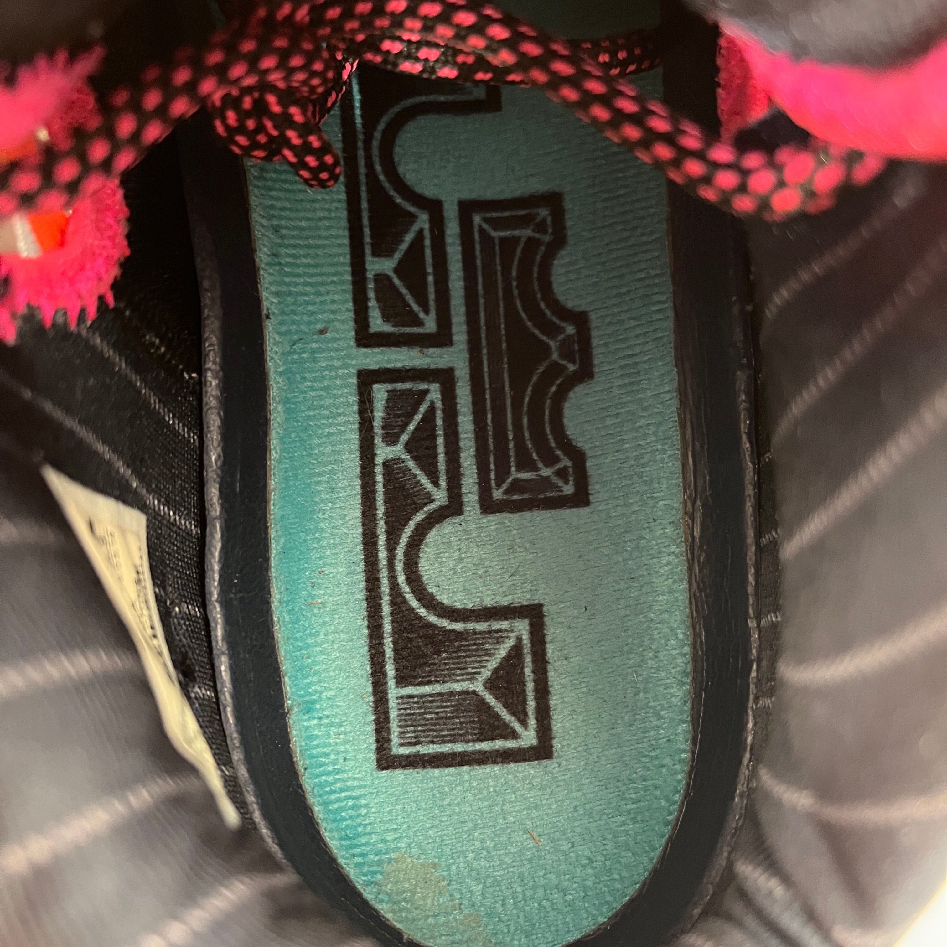 NIKE/Hi-Sneakers/US 8.5/All Over Print/Polyester/MLT/What The Lebron 11 view 4