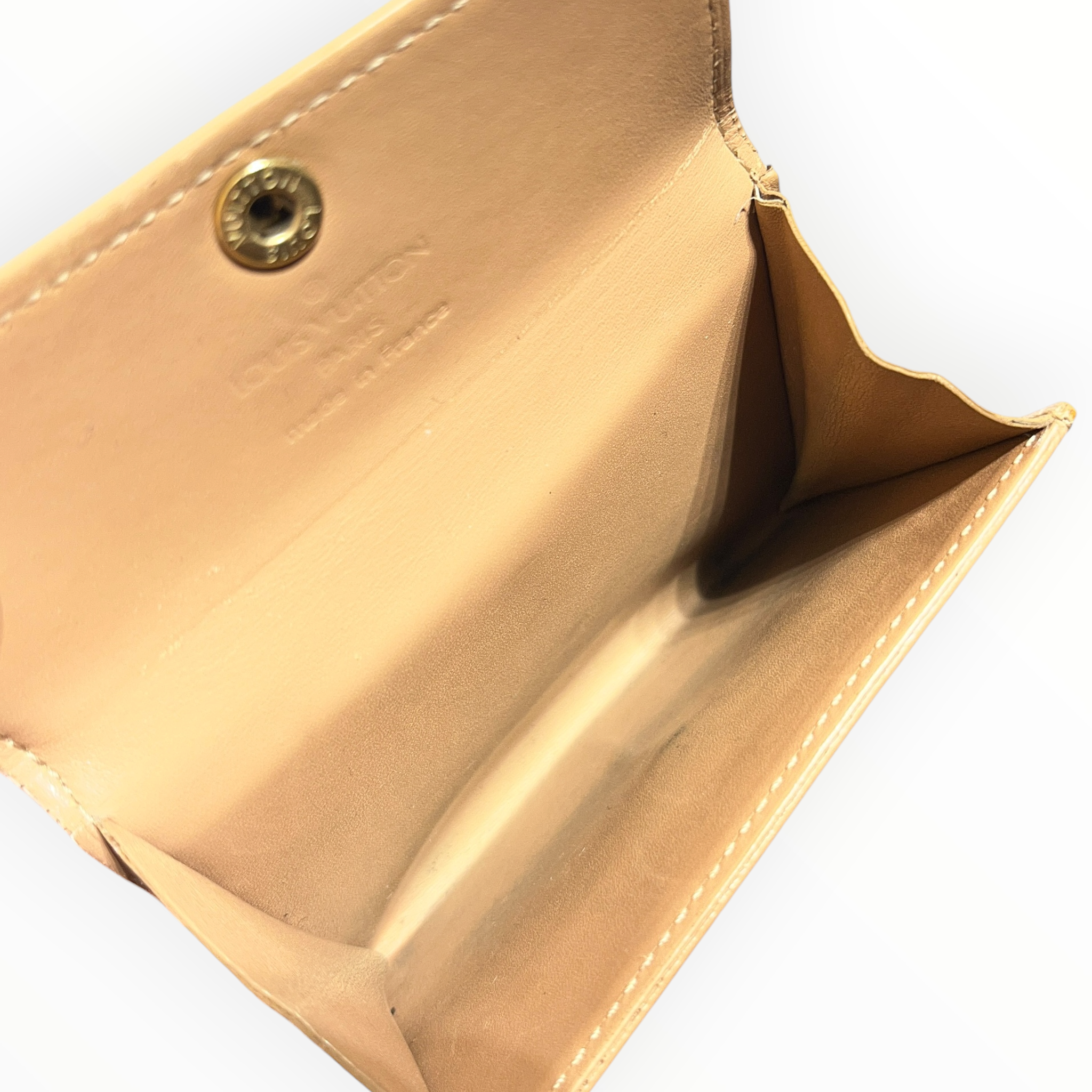 LOUIS VUITTON/Wallet/All Over Print/GLD/L's/EMBOSSED PATENT SCUFF view 4