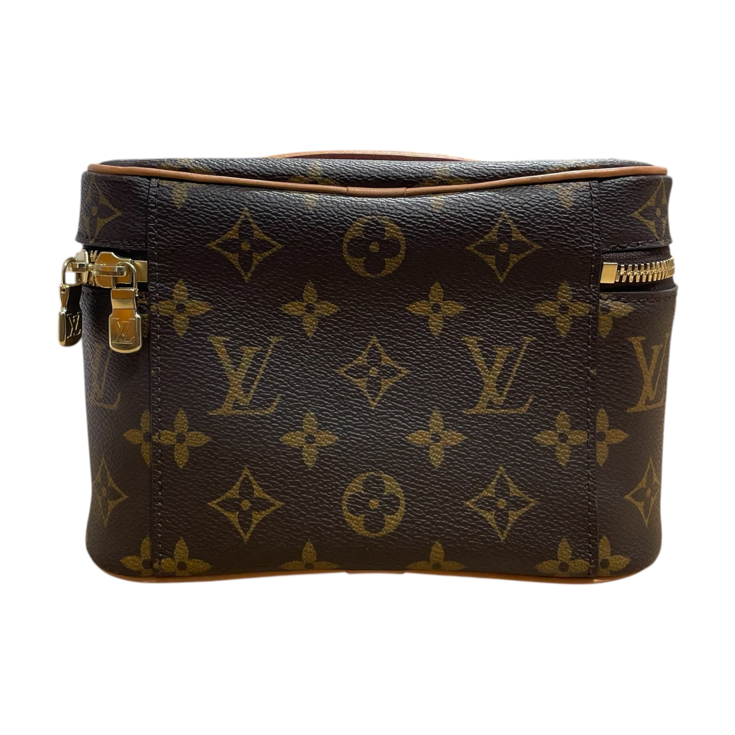 LOUIS VUITTON/Bag/Monogram/Leather/BRW/NICE MINI view 2