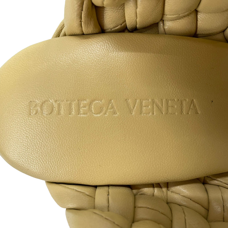 BOTTEGA VENETA/Heels/EU 37/Leather/CRM/rubber sole/gold midsole
